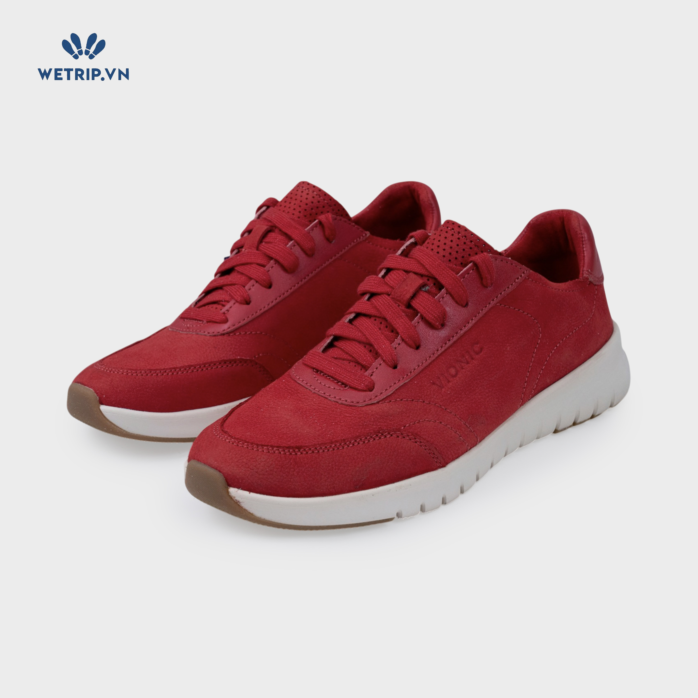 Sneakers Vionic (Da đỏ, đế trắng) Mã SN-VINIC-036-B