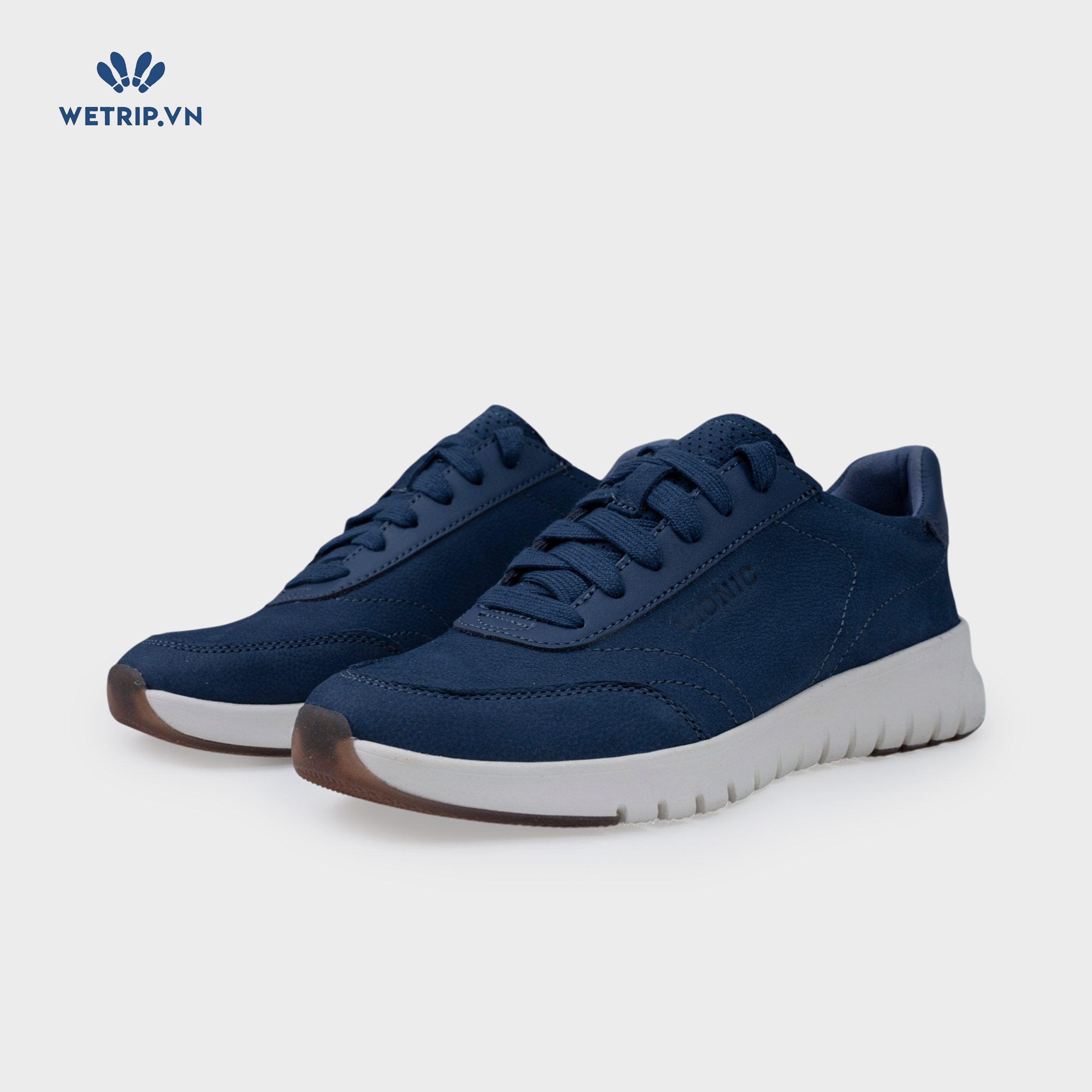 Sneakers Vionic (Da xanh than, đế trắng) Mã SN-VINIC-036-C