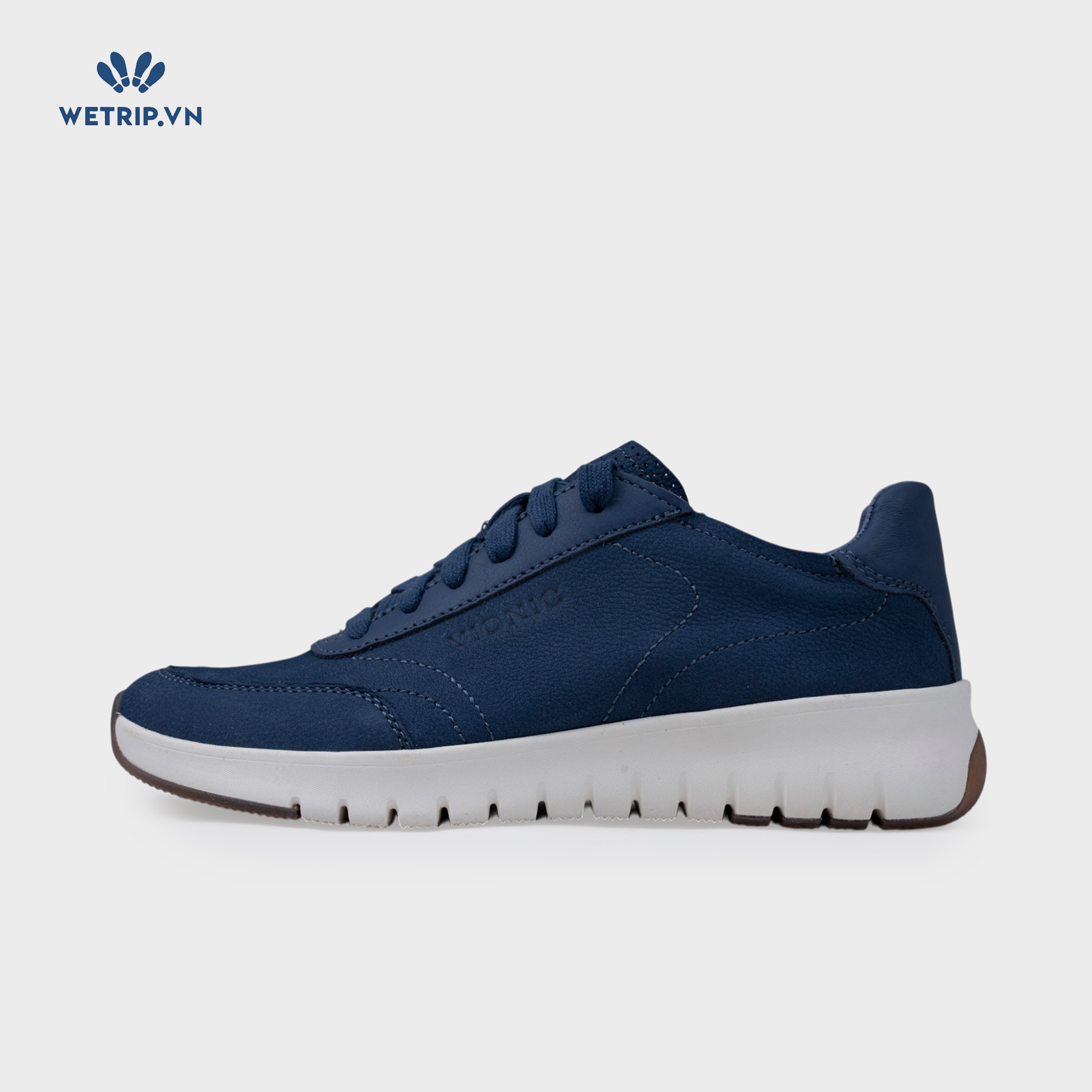 Sneakers Vionic (Da xanh than, đế trắng) Mã SN-VINIC-036-C