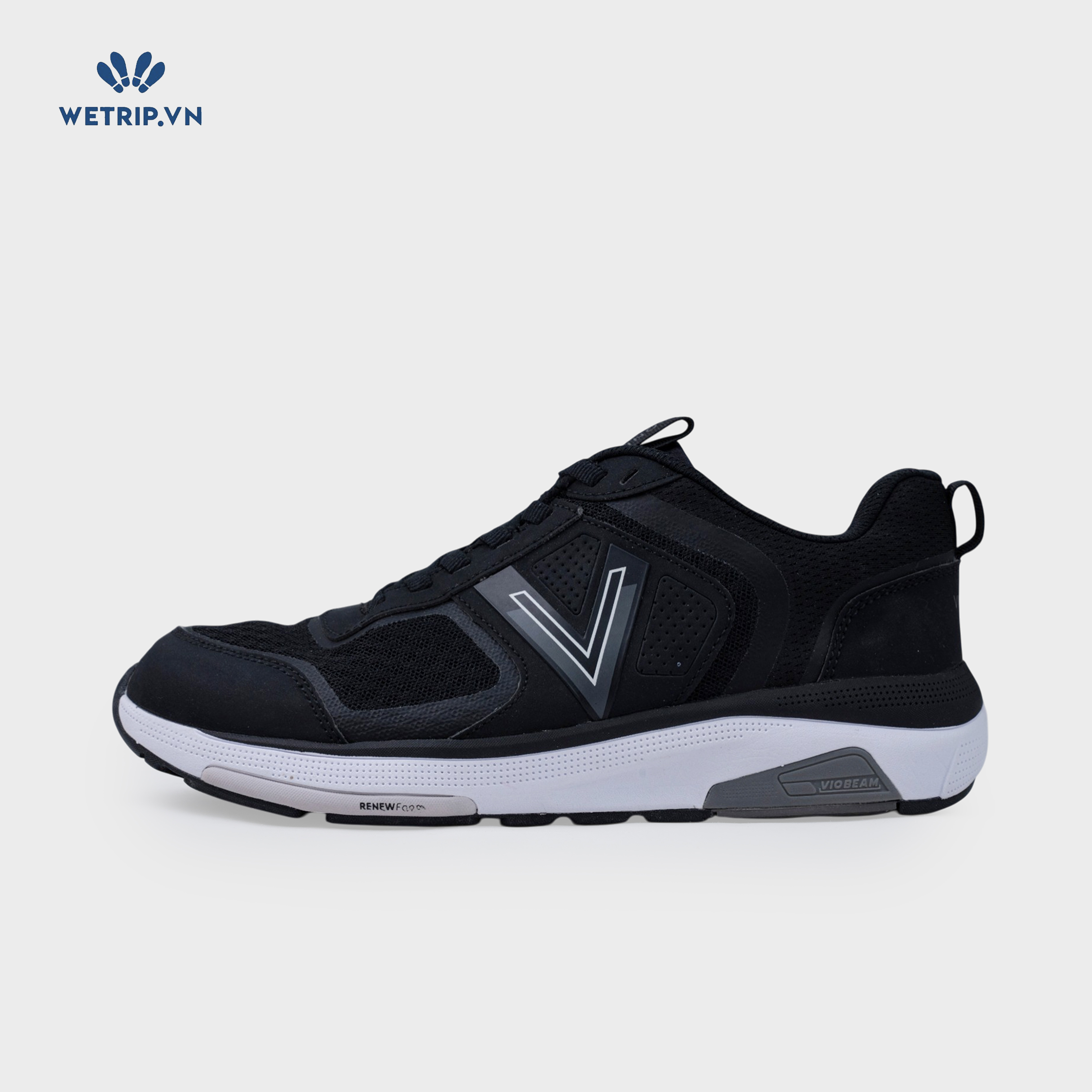 Sneakers Vionic (Đen, đế xám) Mã SN-VINIC-027-C1