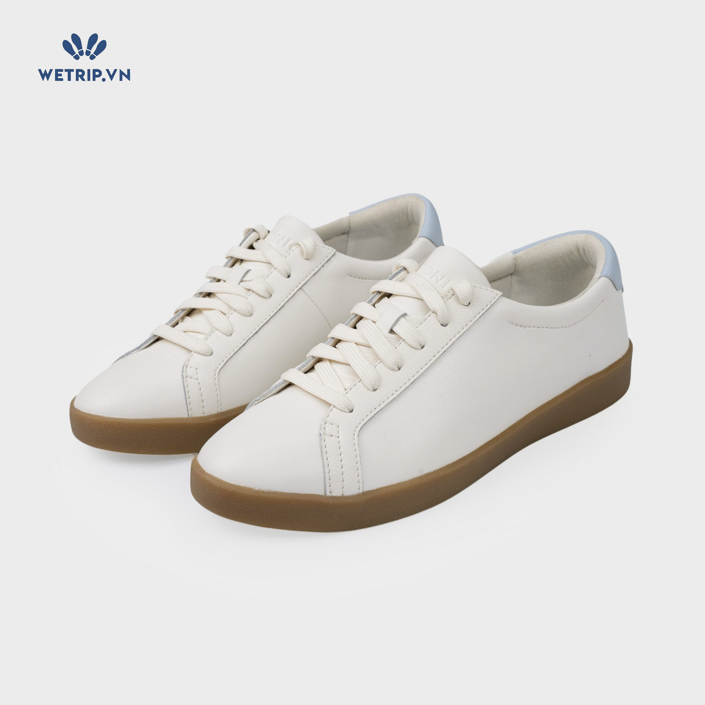 Sneakers Vionic (Kem gót xanh, đế nâu) Mã SN-VINIC-034-A