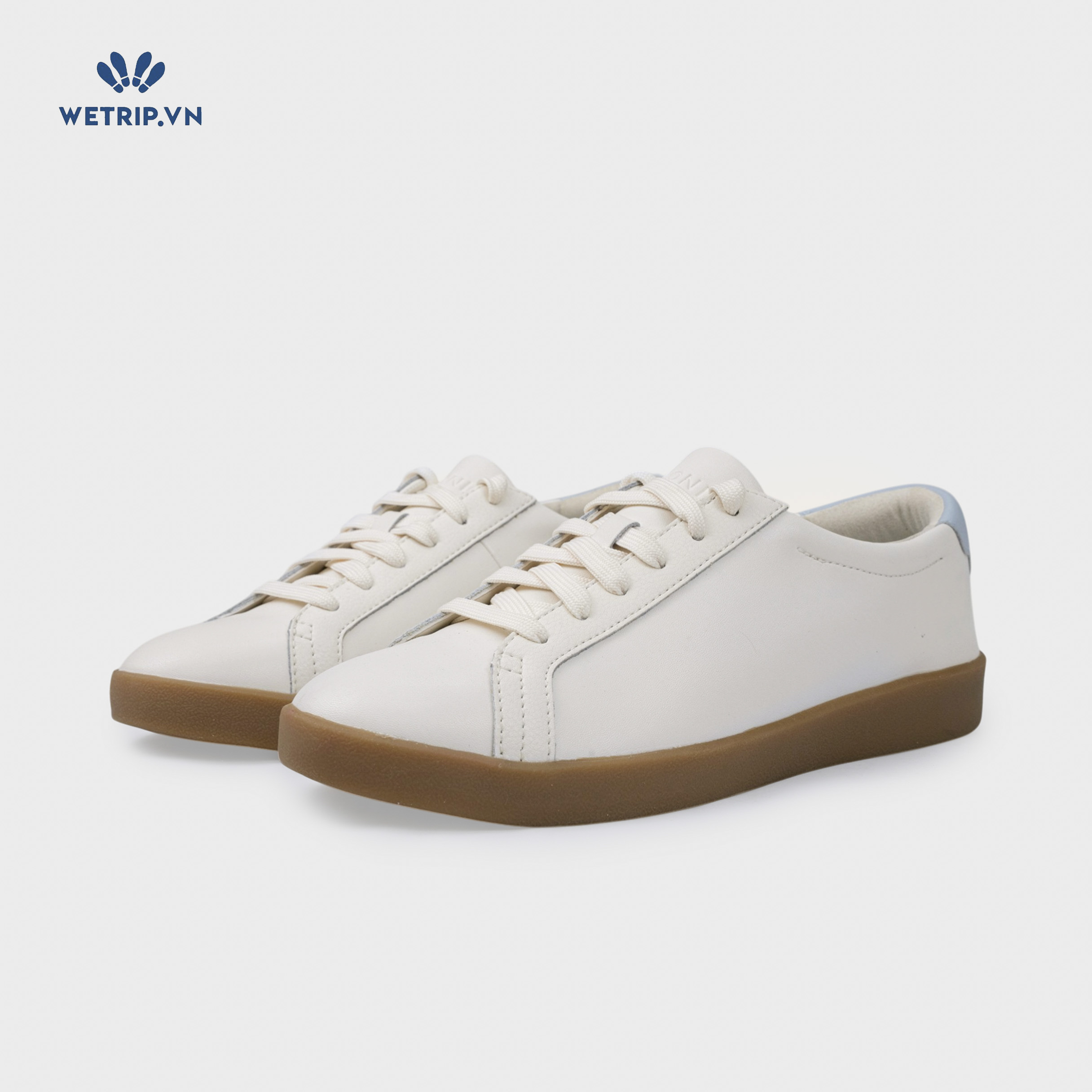 Sneakers Vionic (Kem gót xanh, đế nâu) Mã SN-VINIC-034-A