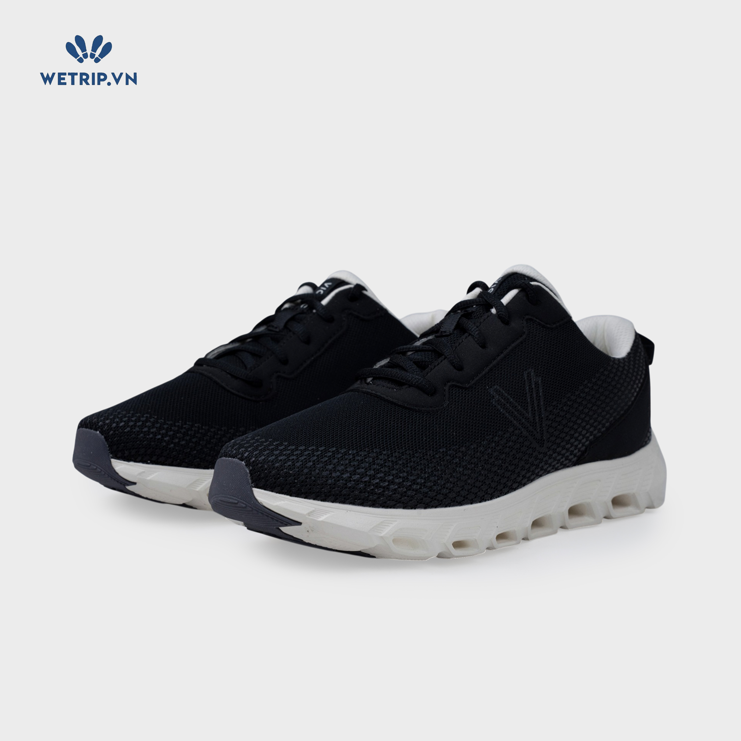 Sneakers Vionic (Vải đen, đế kem) Mã SN-VINIC-038-A