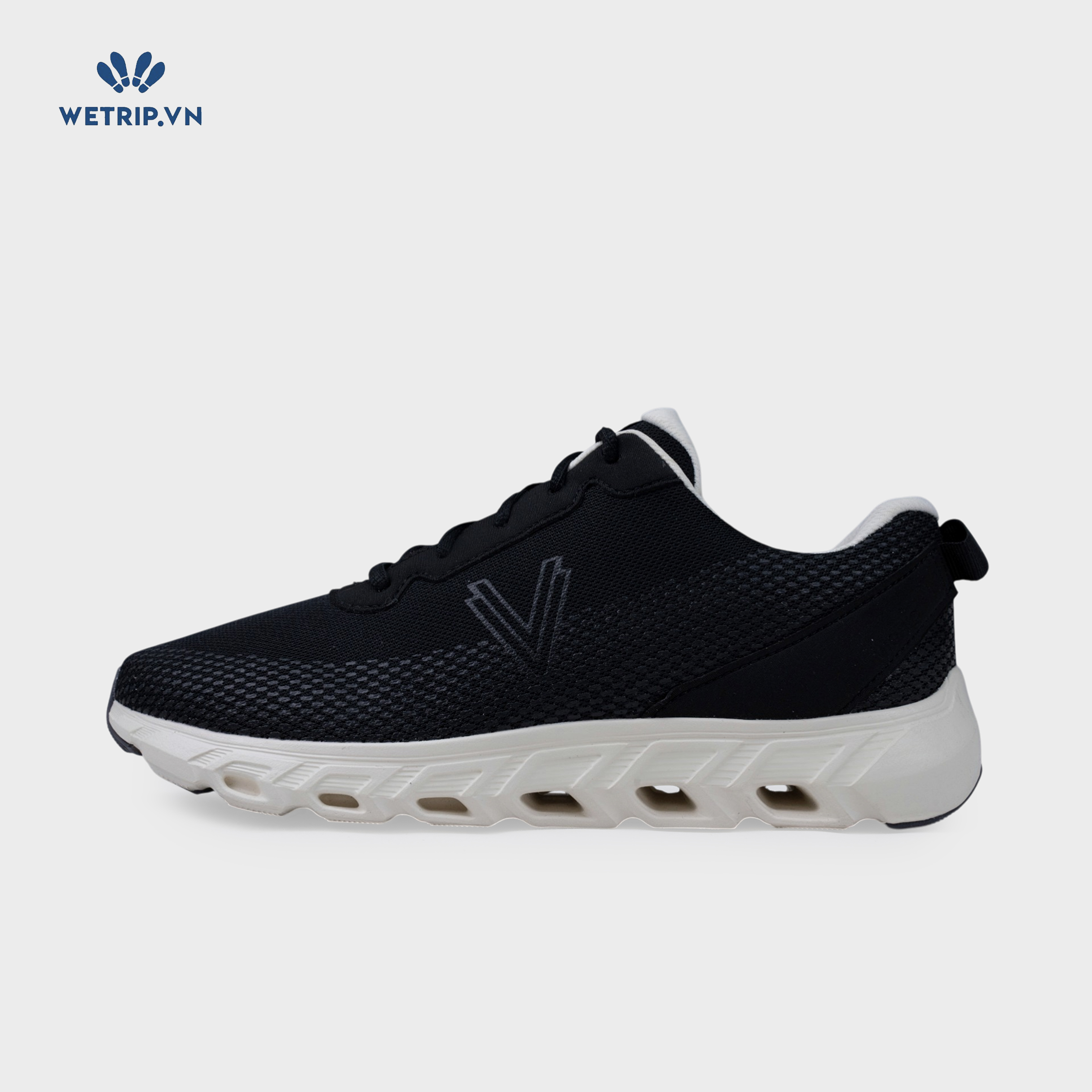 Sneakers Vionic (Vải đen, đế kem) Mã SN-VINIC-038-A