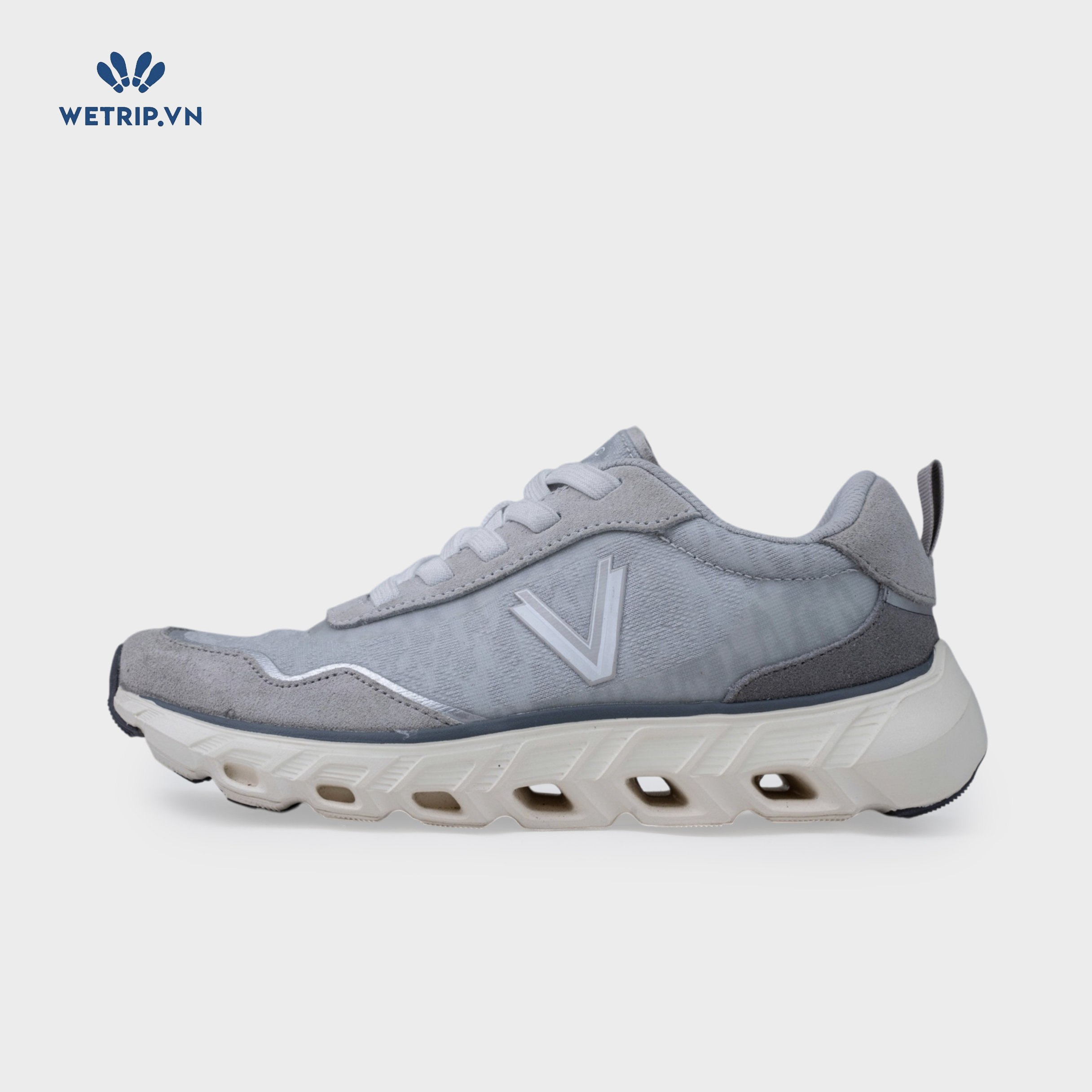Sneakers Vionic (Xám đế kem) Mã SN-VINIC-037-A