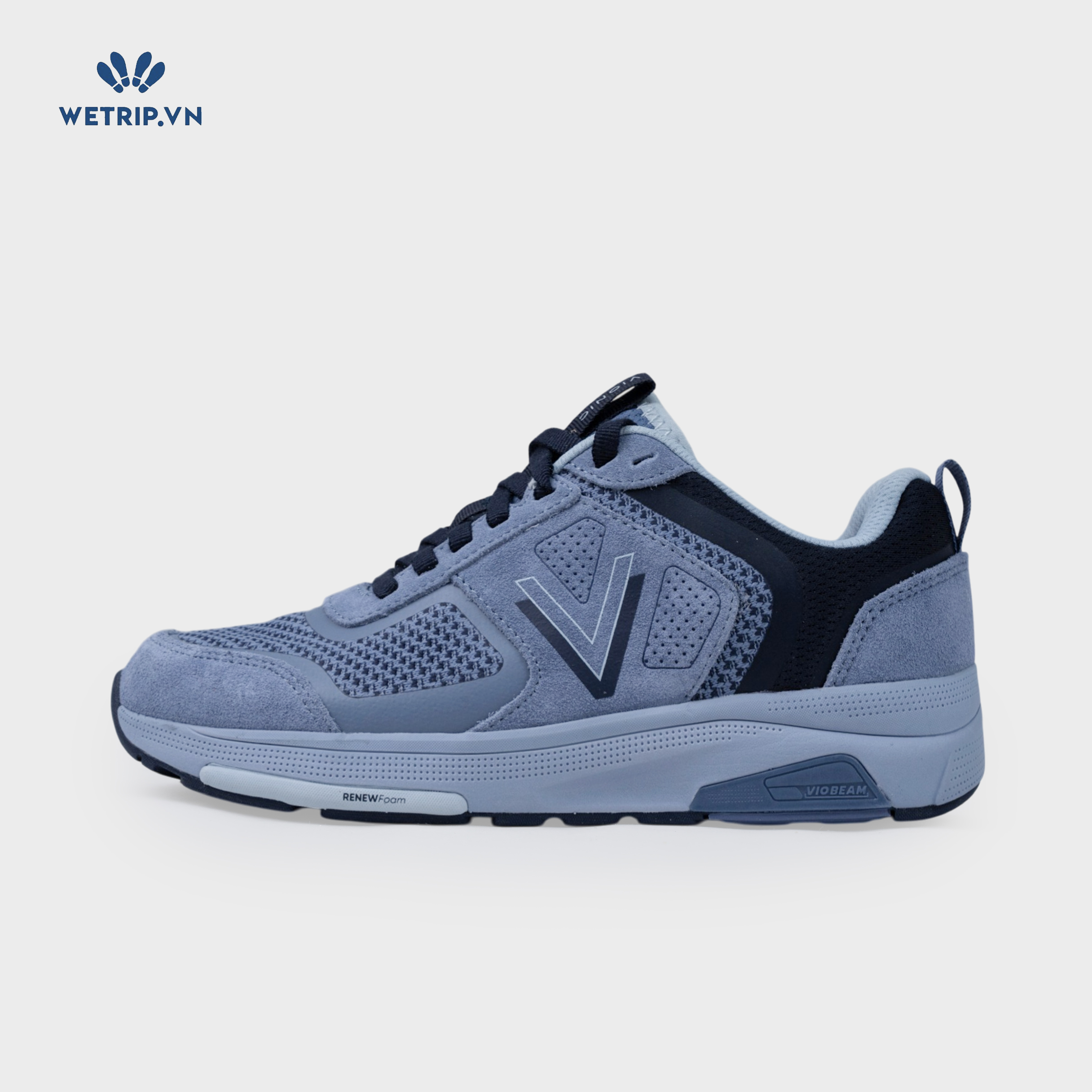 Sneakers Vionic (Xanh nhạt phối đen) Mã SN-VINIC-027-H