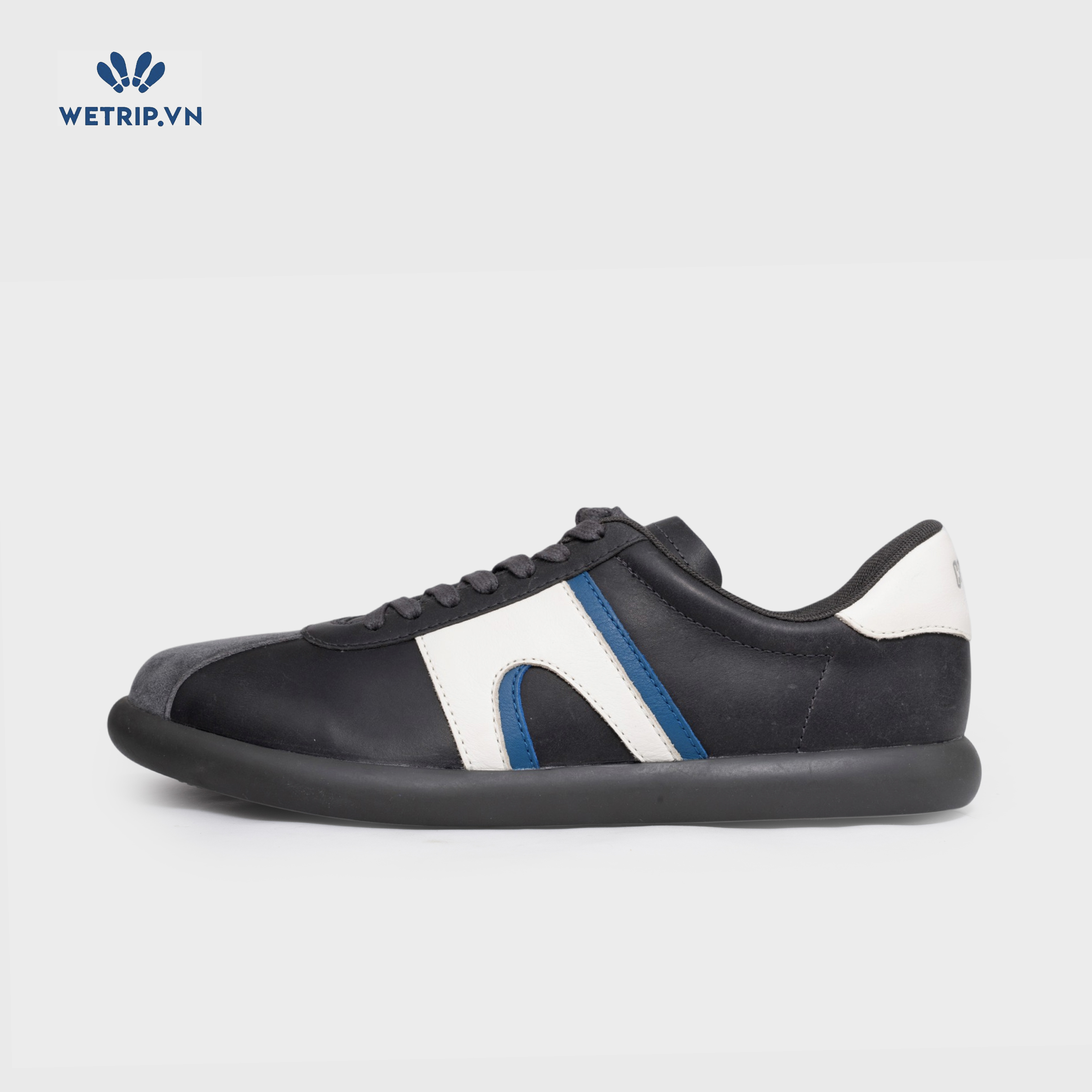 Sneakers We_Camper (đen gót trắng) (Mã) SN-CP-181-A