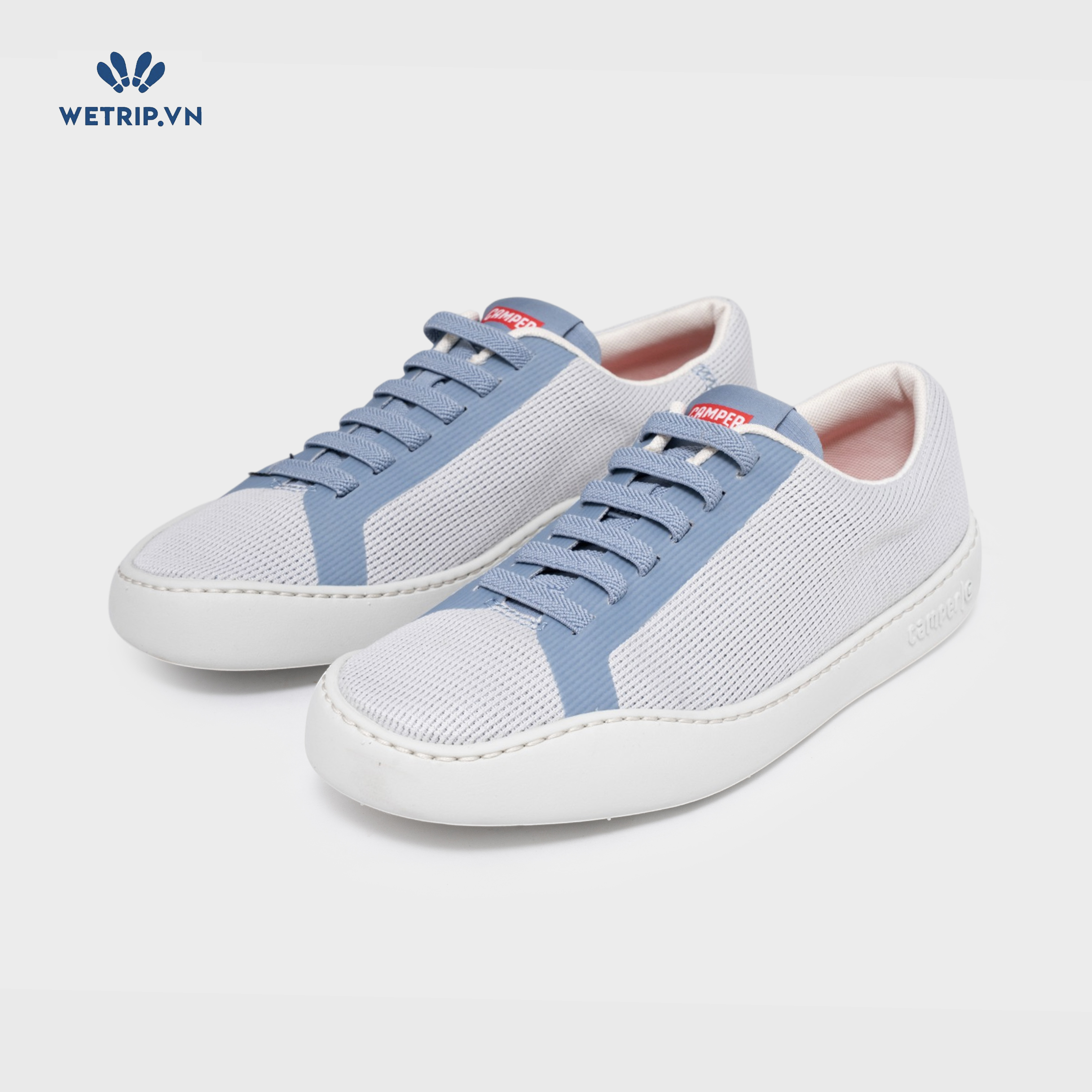 Sneakers We_Camper (xanh nhạt, dây xanh đậm) (Mã) SN-CP-179-A
