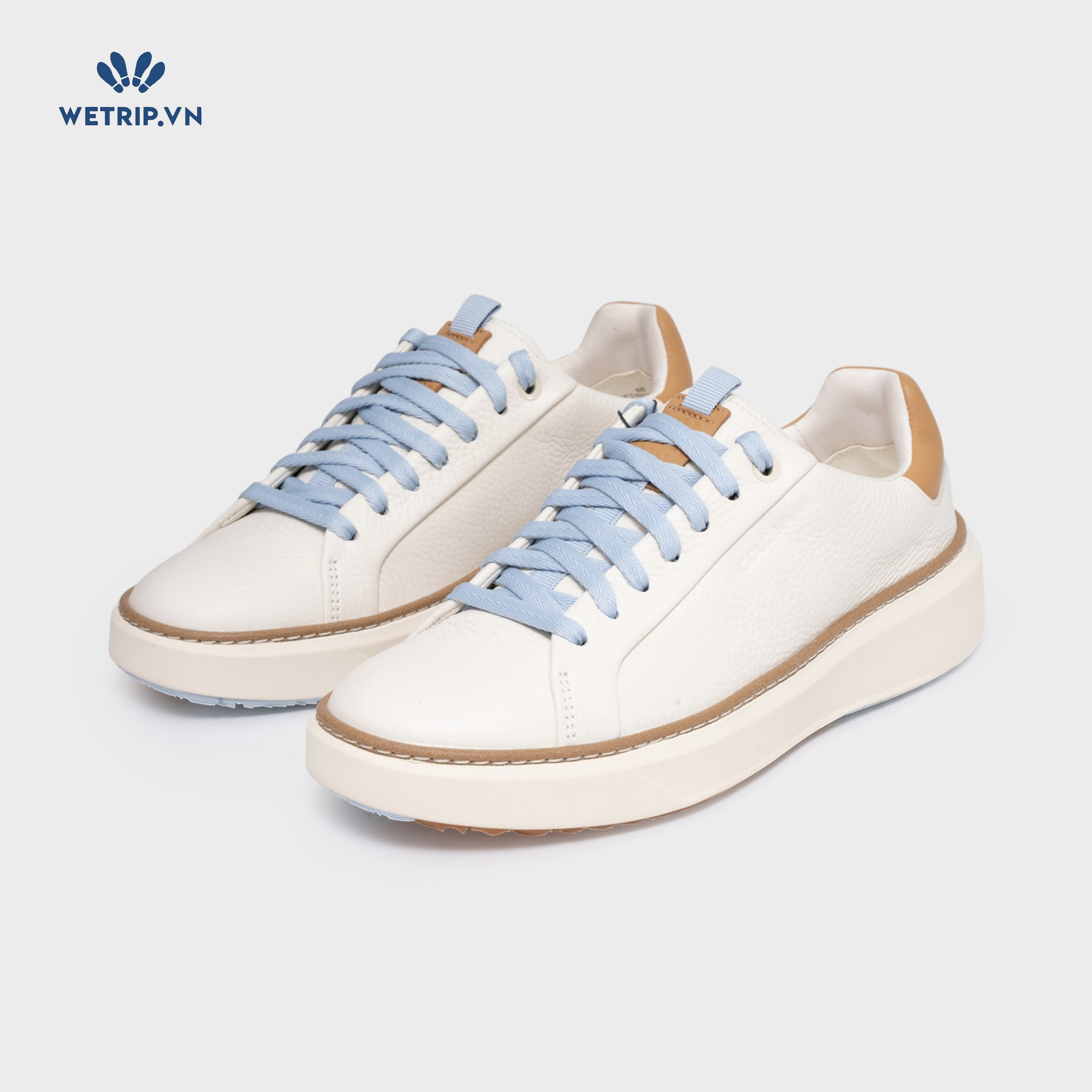 Sneakers We_ColeHaan (Kem dây xanh) (Mã) SN-COHA-015-A1