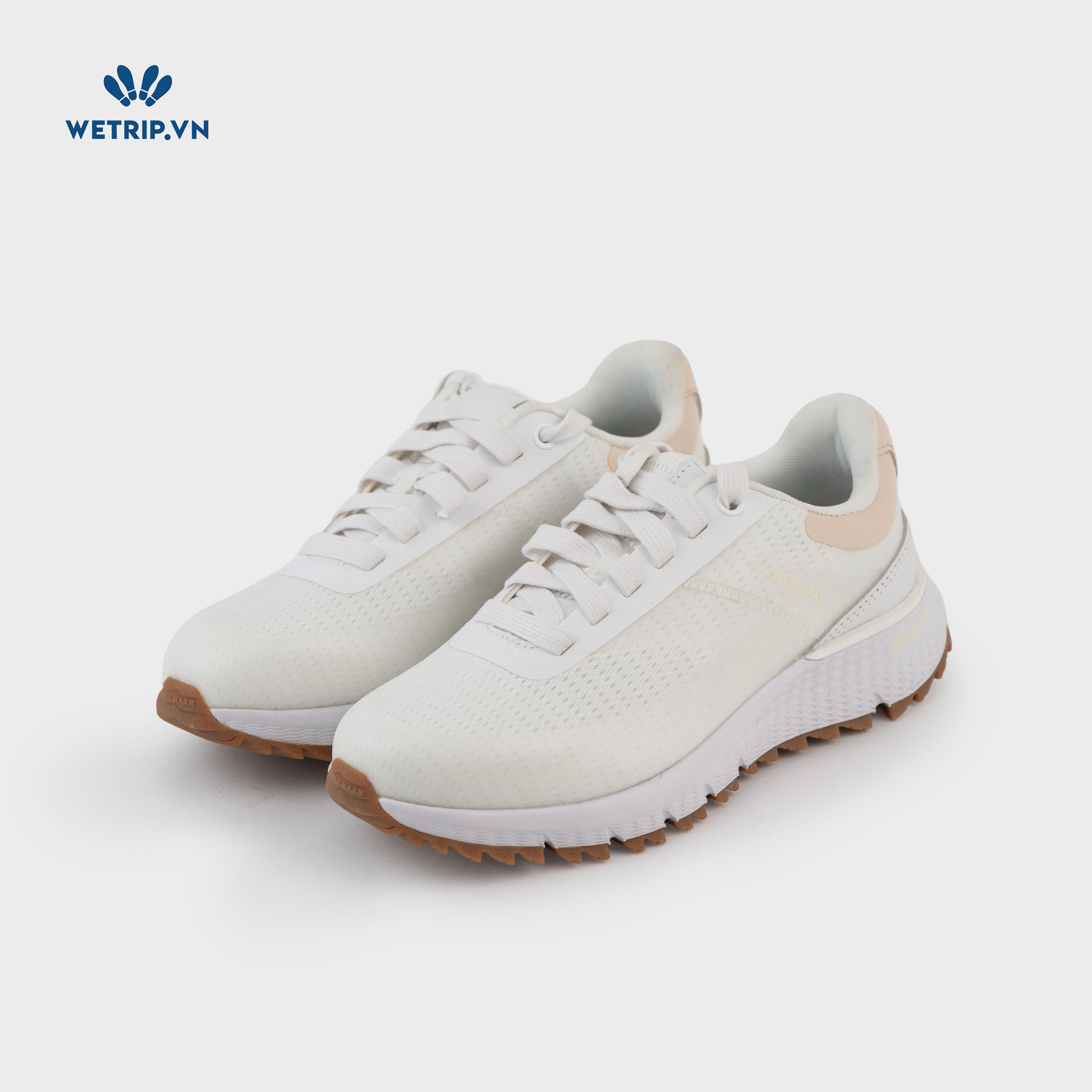 Sneakers We_ColeHaan (kem đế nâu) Mã SN-COHA-063-A