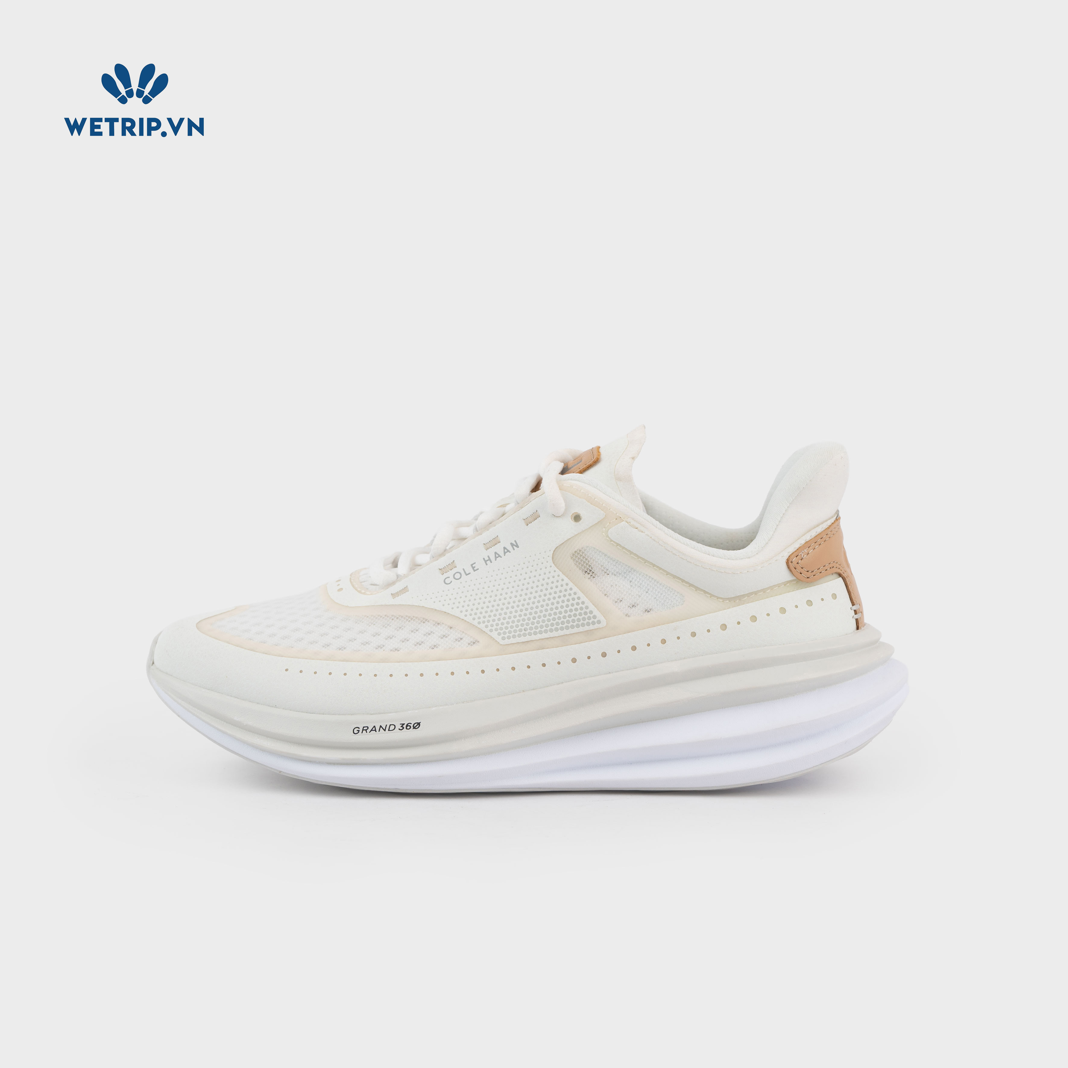 Sneakers We_ColeHaan (kem đế trắng) Mã SN-COHA-051-C