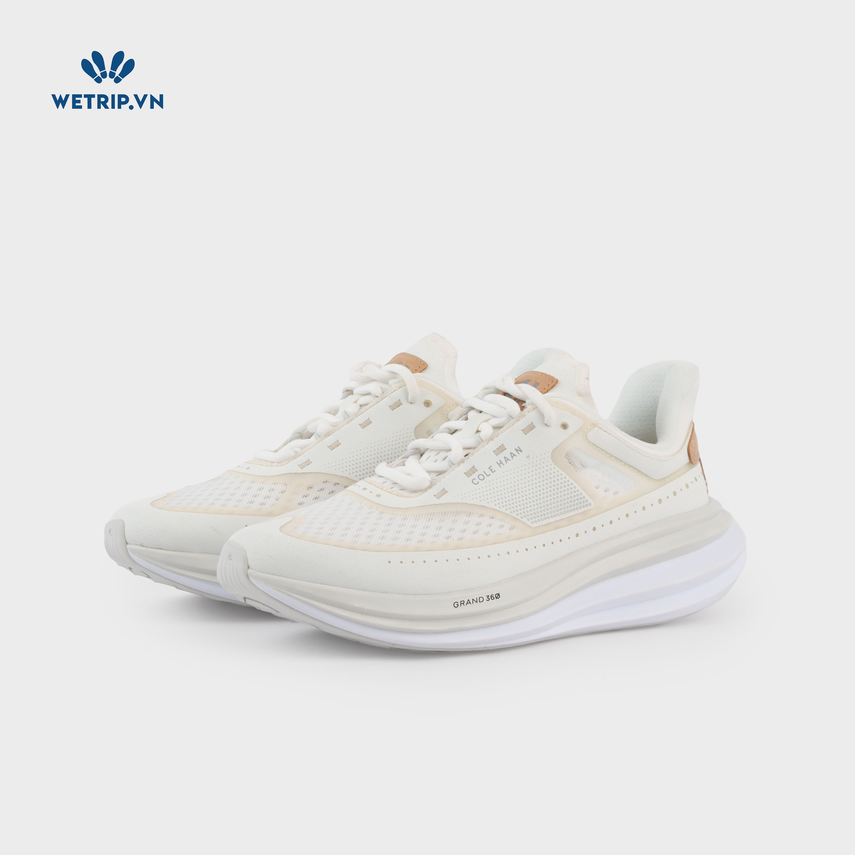 Sneakers We_ColeHaan (kem đế trắng) Mã SN-COHA-051-C