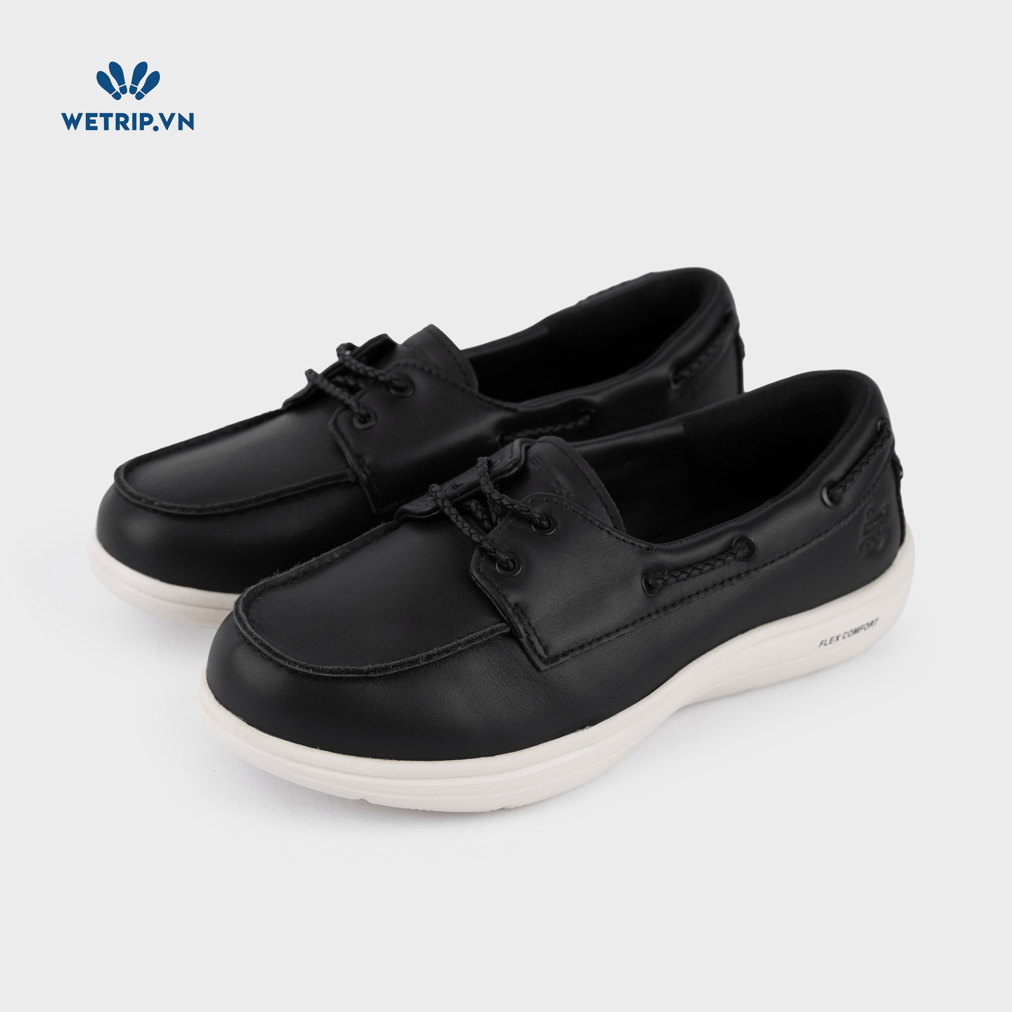 Sneakers We_SKE (Da đén đế trắng) Mã GL-SKE-018-A