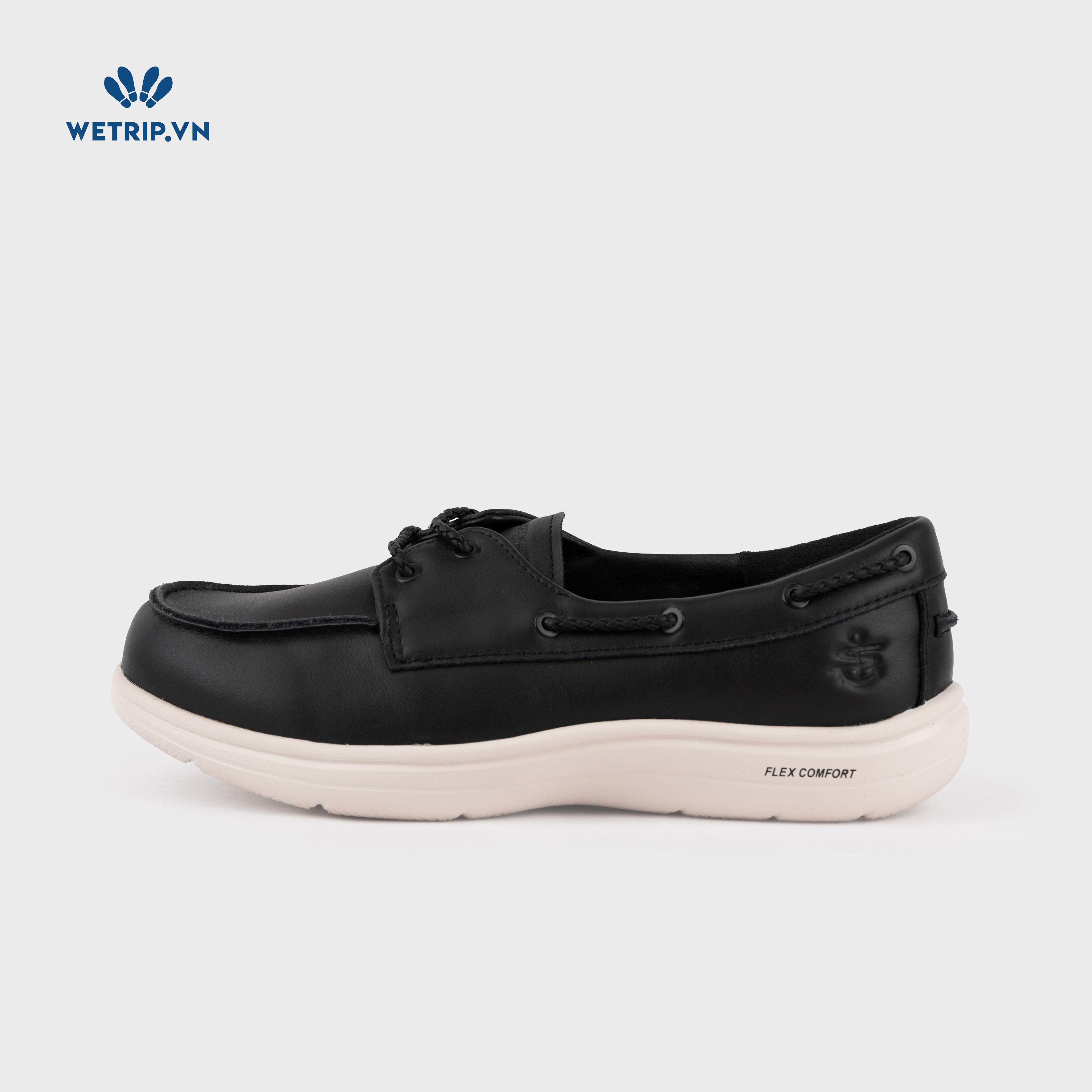 Sneakers We_SKE (Da đén đế trắng) Mã GL-SKE-018-A