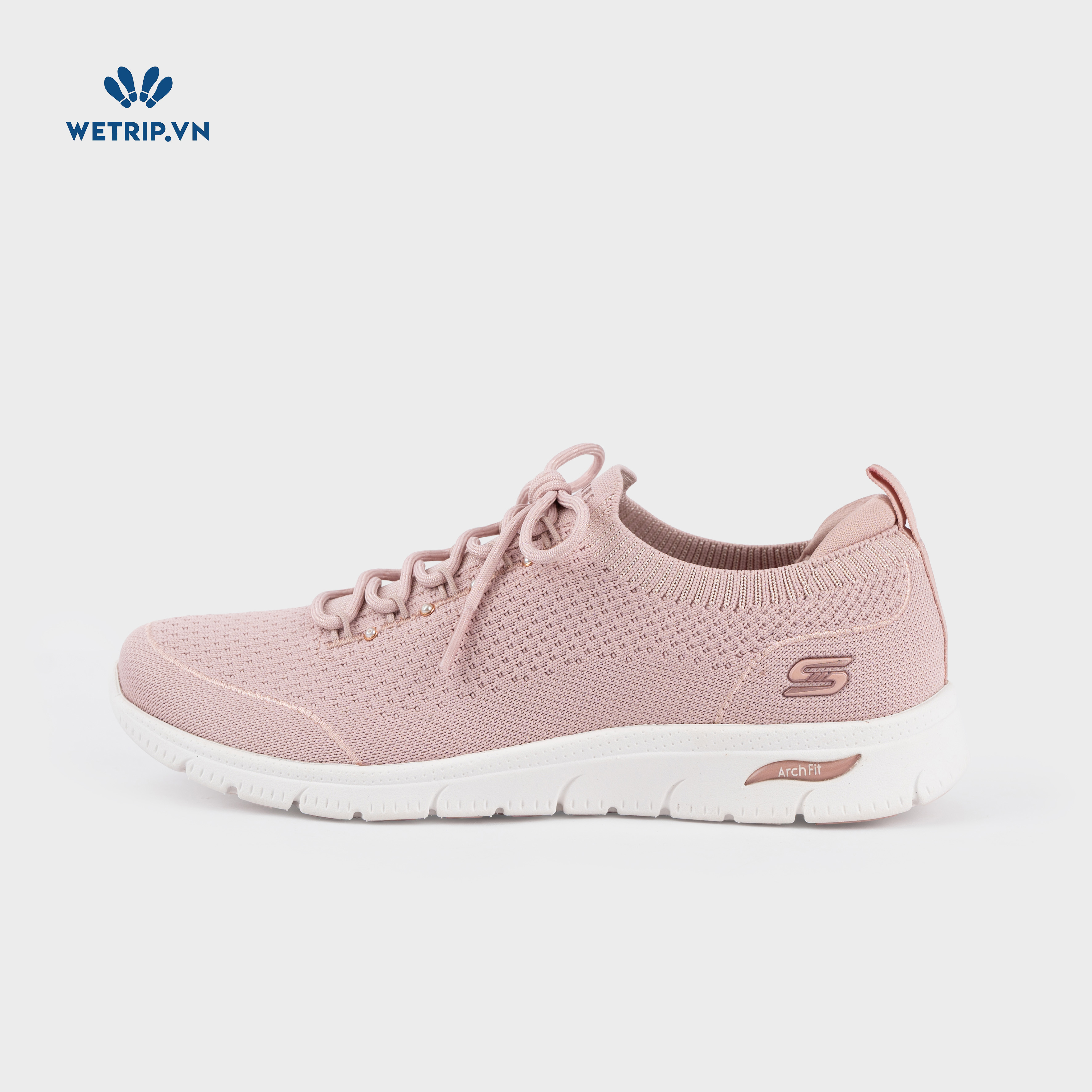 Sneakers We_SKE (Vải chun hồng) Mã SN-SKE-105-D