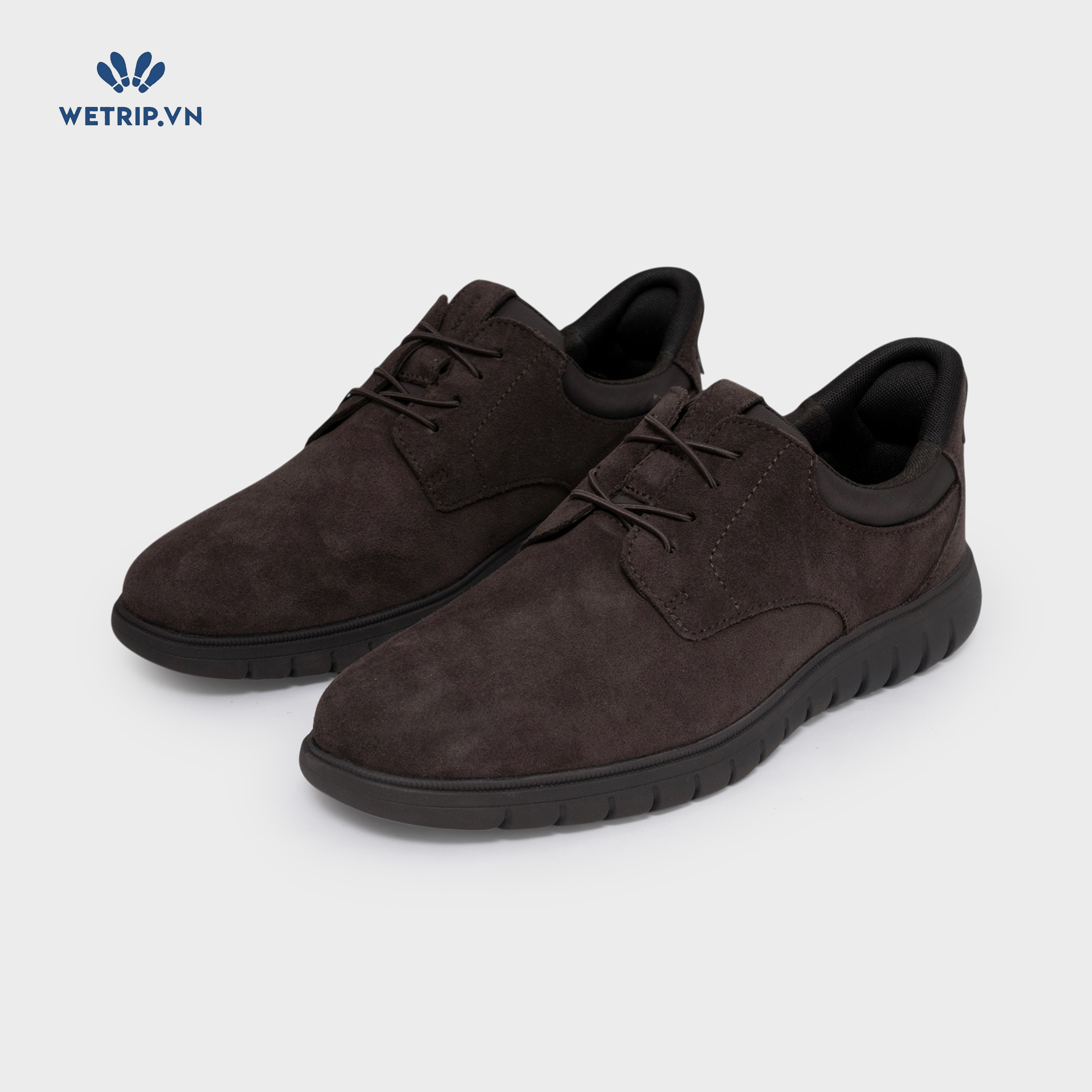 Sneakers Wetrip_Geox (da lộn, nâu) Mã SN-GEOX-065-B
