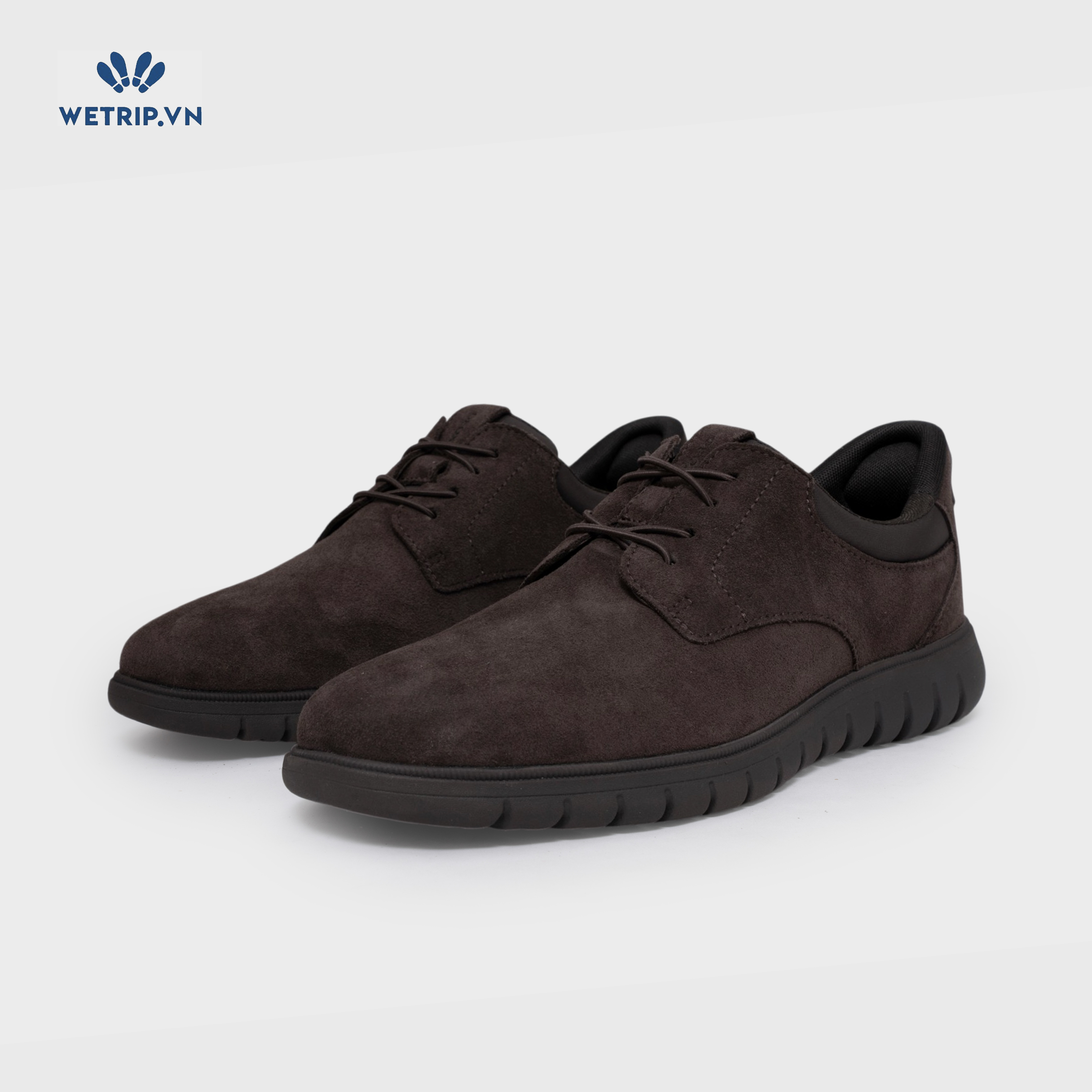 Sneakers Wetrip_Geox (da lộn, nâu) Mã SN-GEOX-065-B