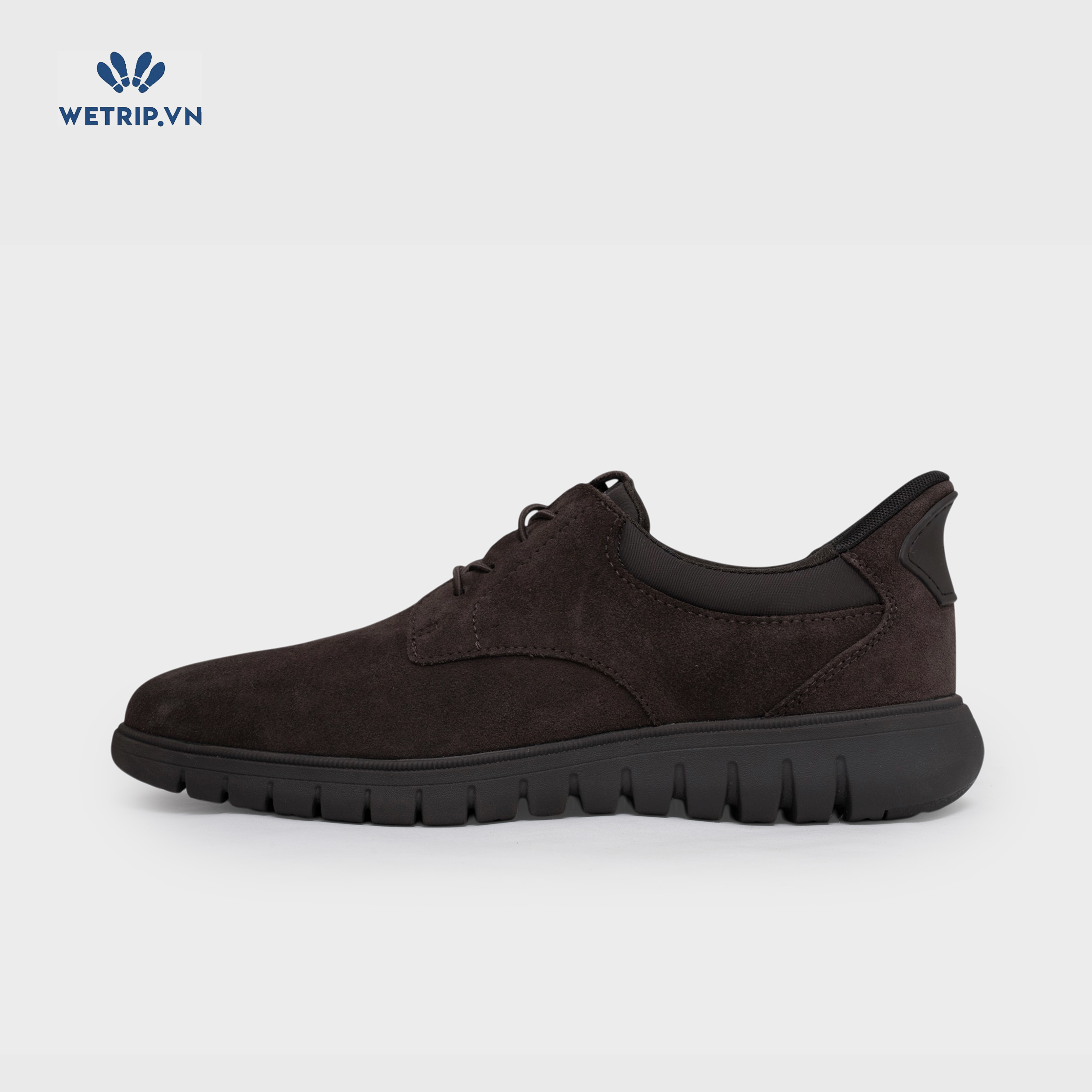 Sneakers Wetrip_Geox (da lộn, nâu) Mã SN-GEOX-065-B