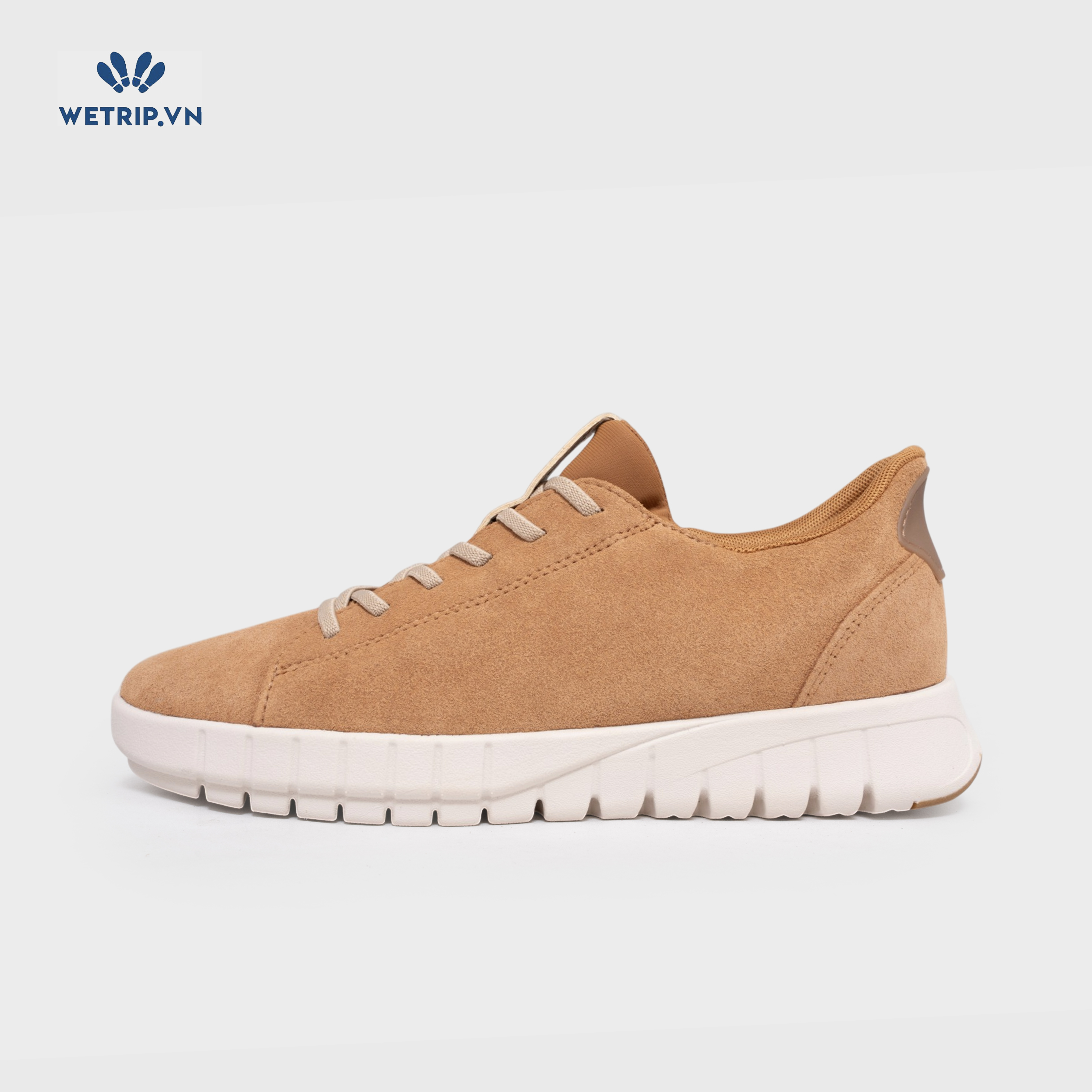 Sneakers Wetrip_Geox (da lộn, nâu bò) Mã SN-GEOX-062-H
