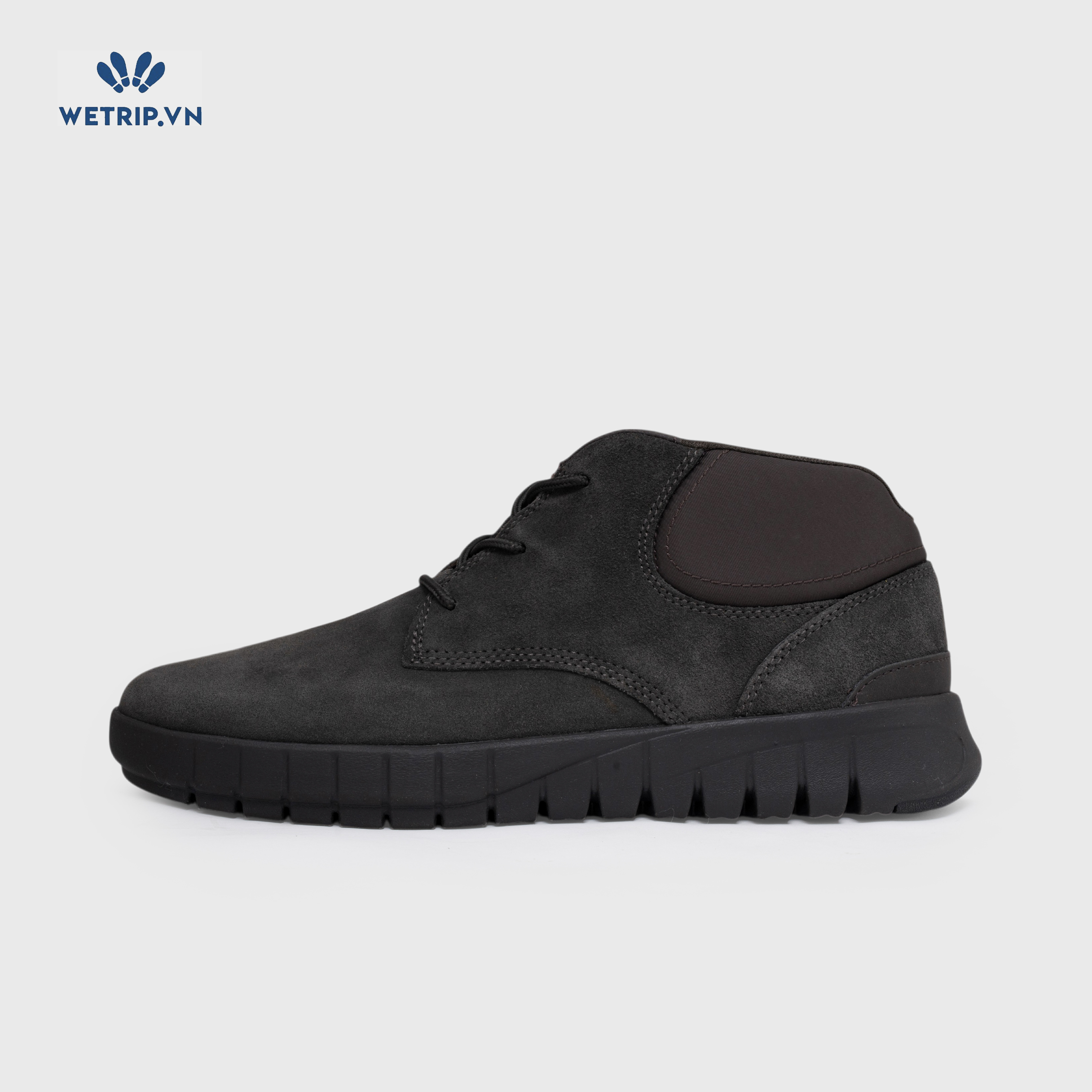 Sneakers Wetrip_Geox (da lộn, nâu đen) Mã SN-GEOX-064-A