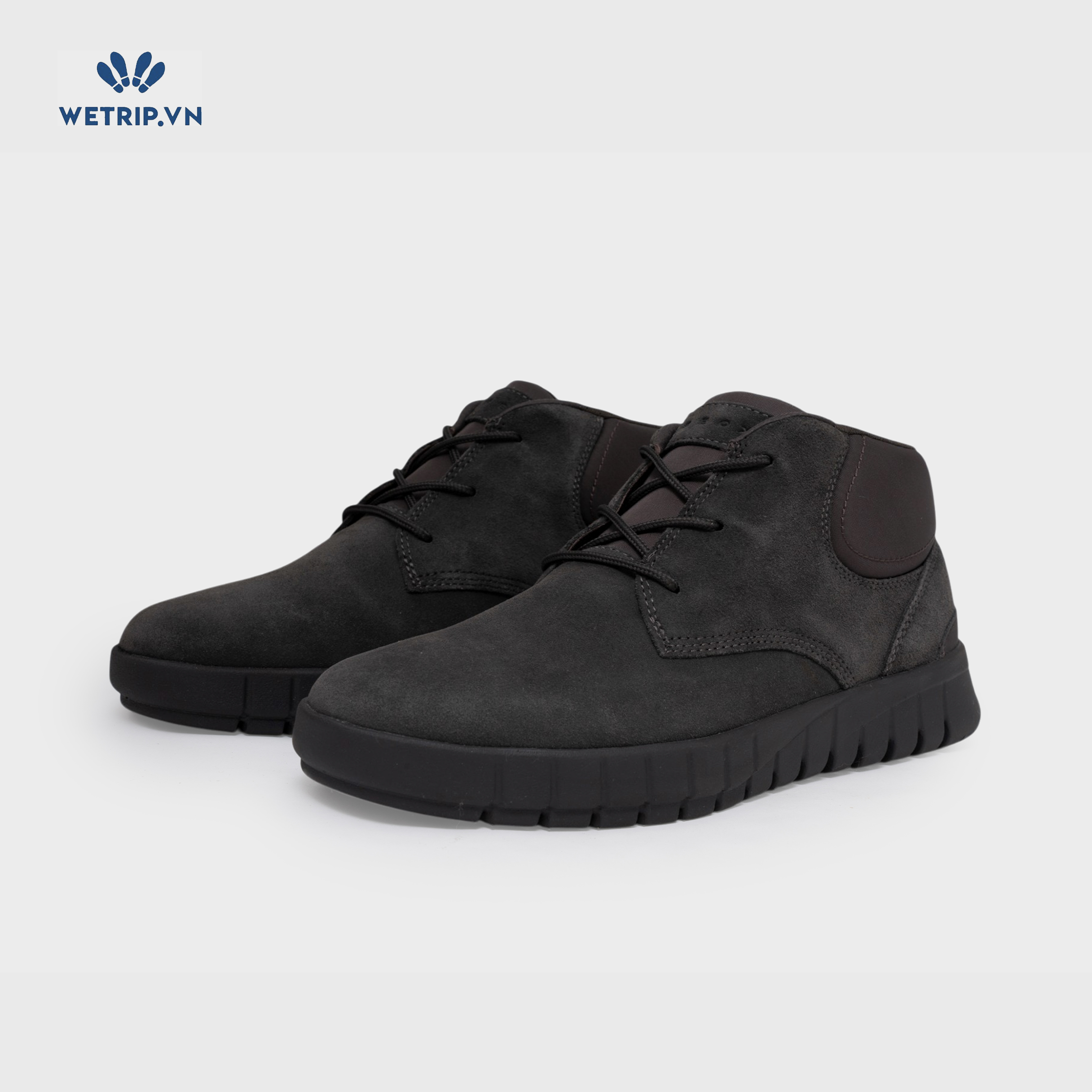 Sneakers Wetrip_Geox (da lộn, nâu đen) Mã SN-GEOX-064-A