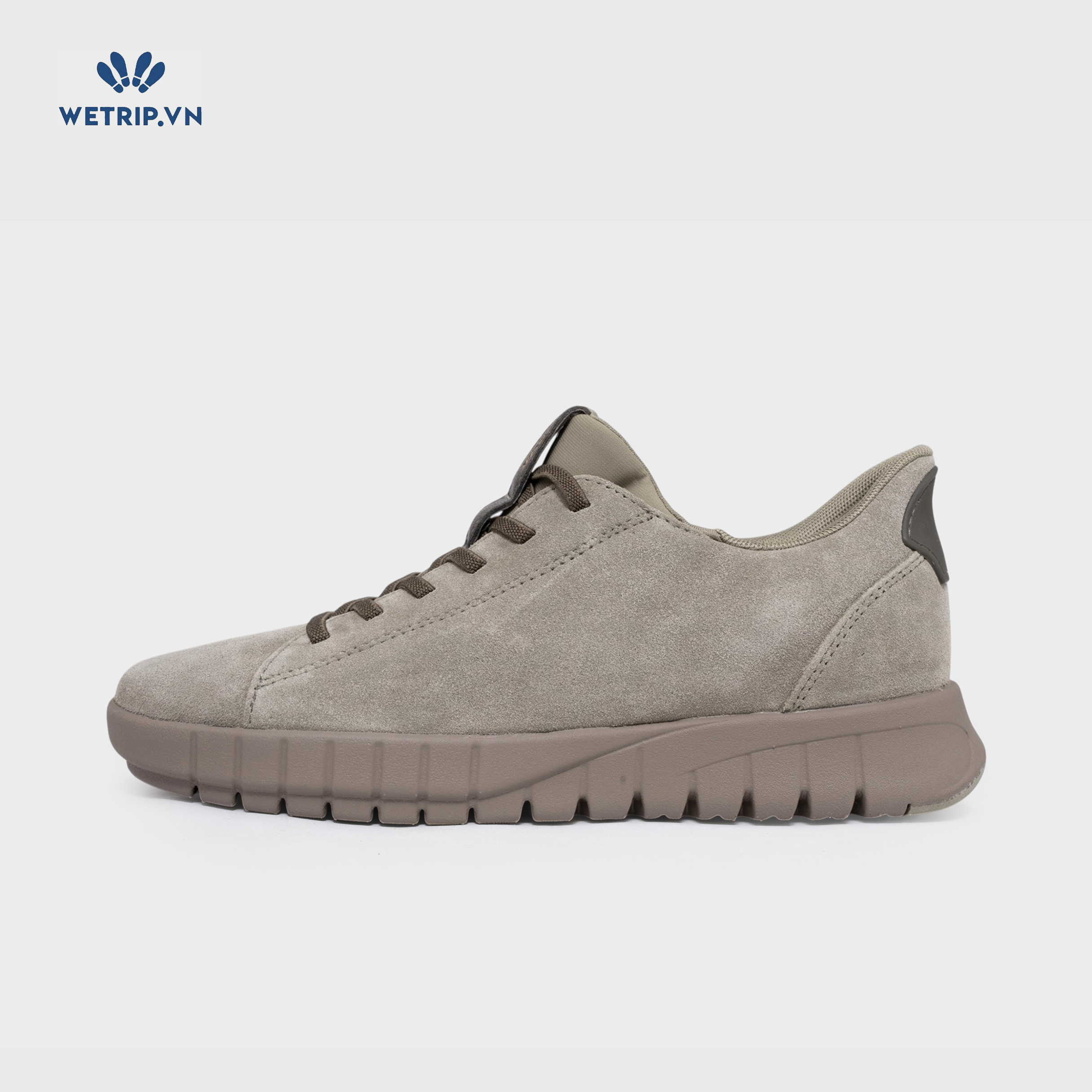 Sneakers Wetrip_Geox (da lộn, xanh rêu) Mã SN-GEOX-062-E