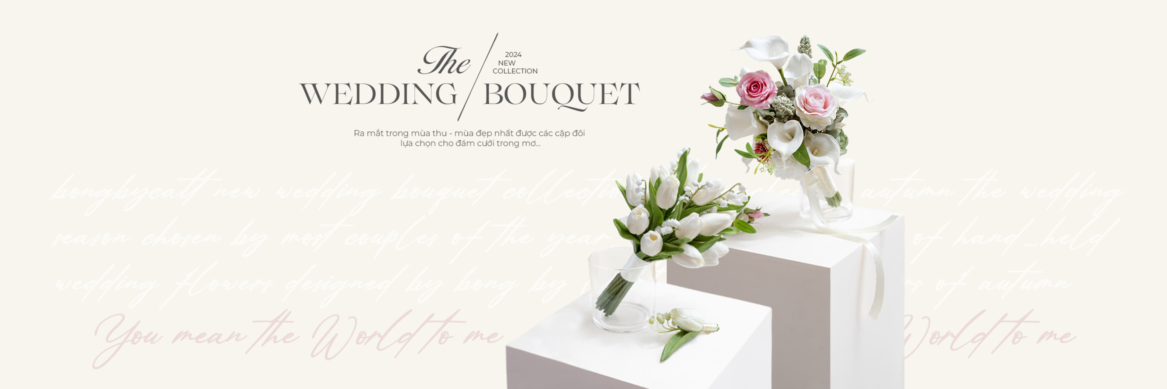bông by catt wedding bouquet 2023