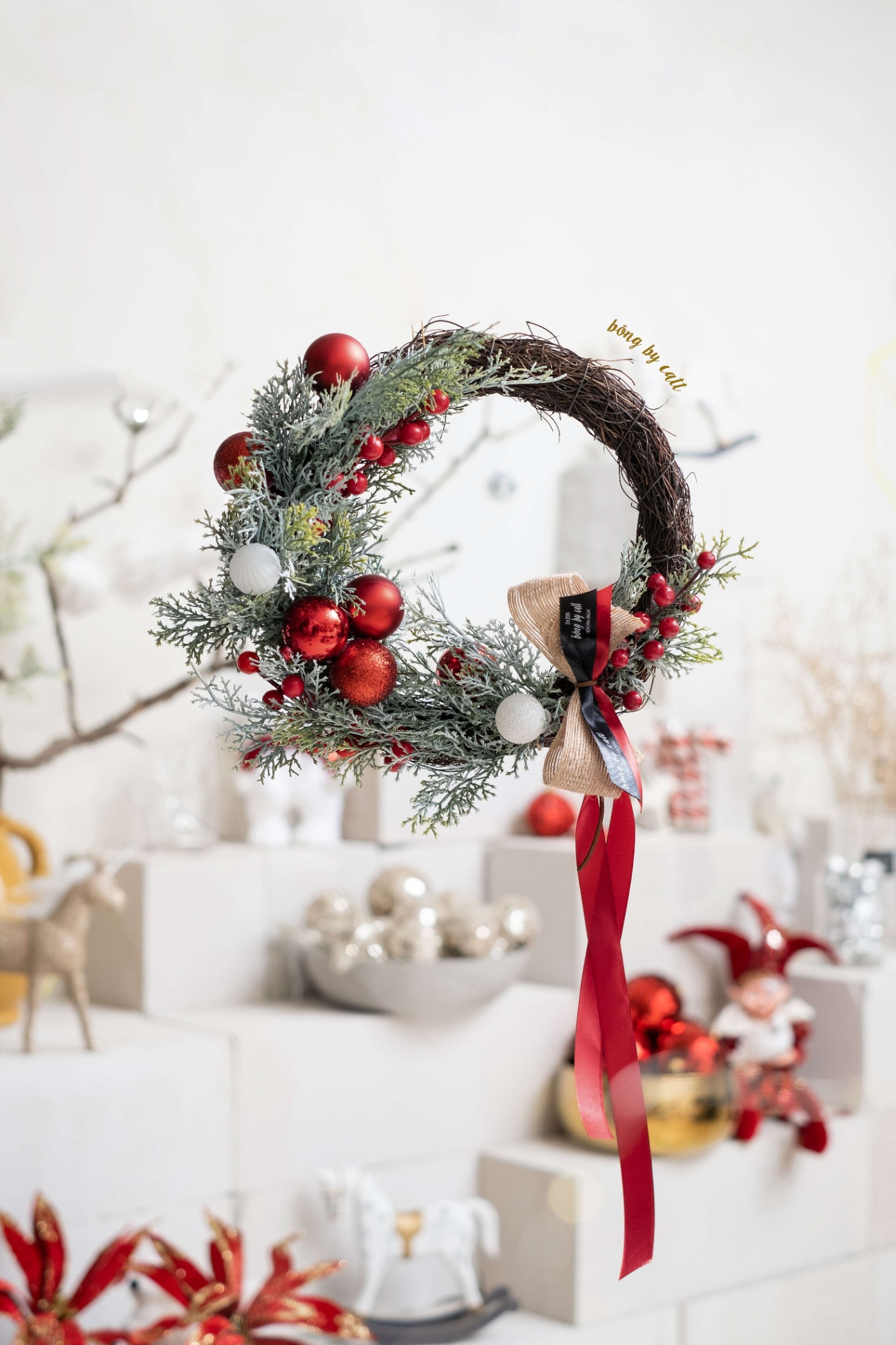 Wreath - Rosy 30