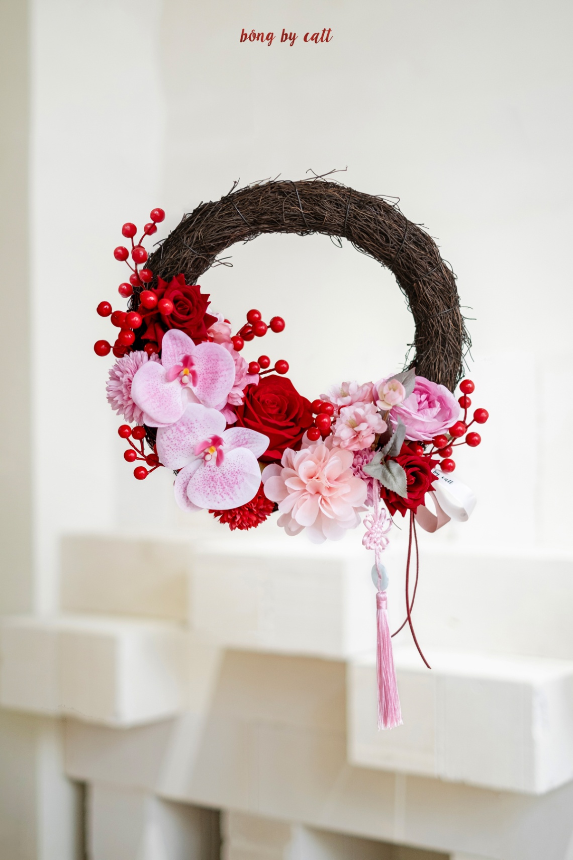 Wreath - Red Radiance 36