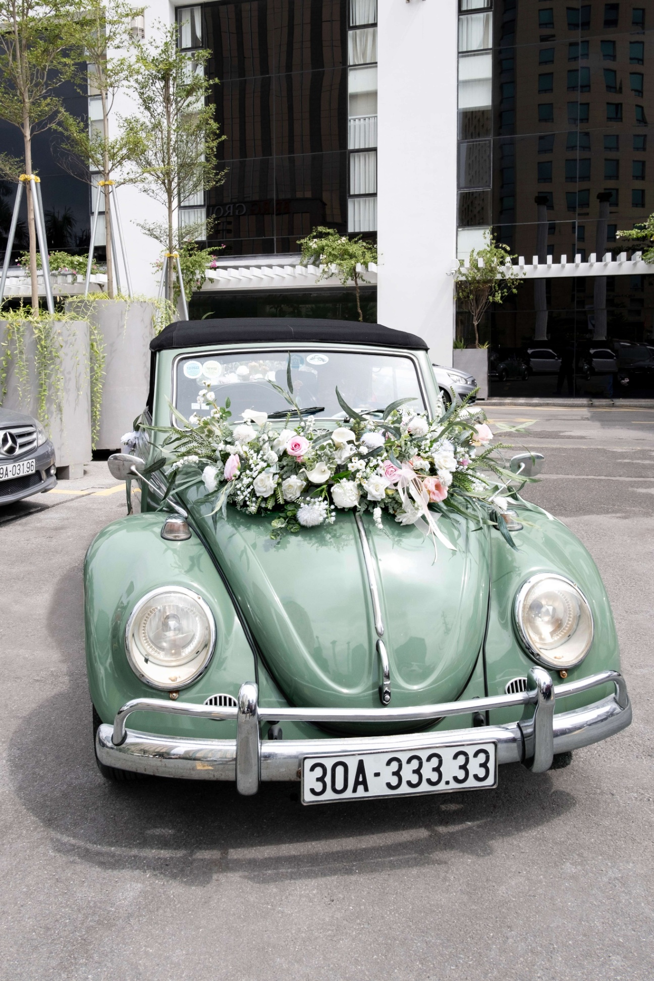 Wedding car - Retro