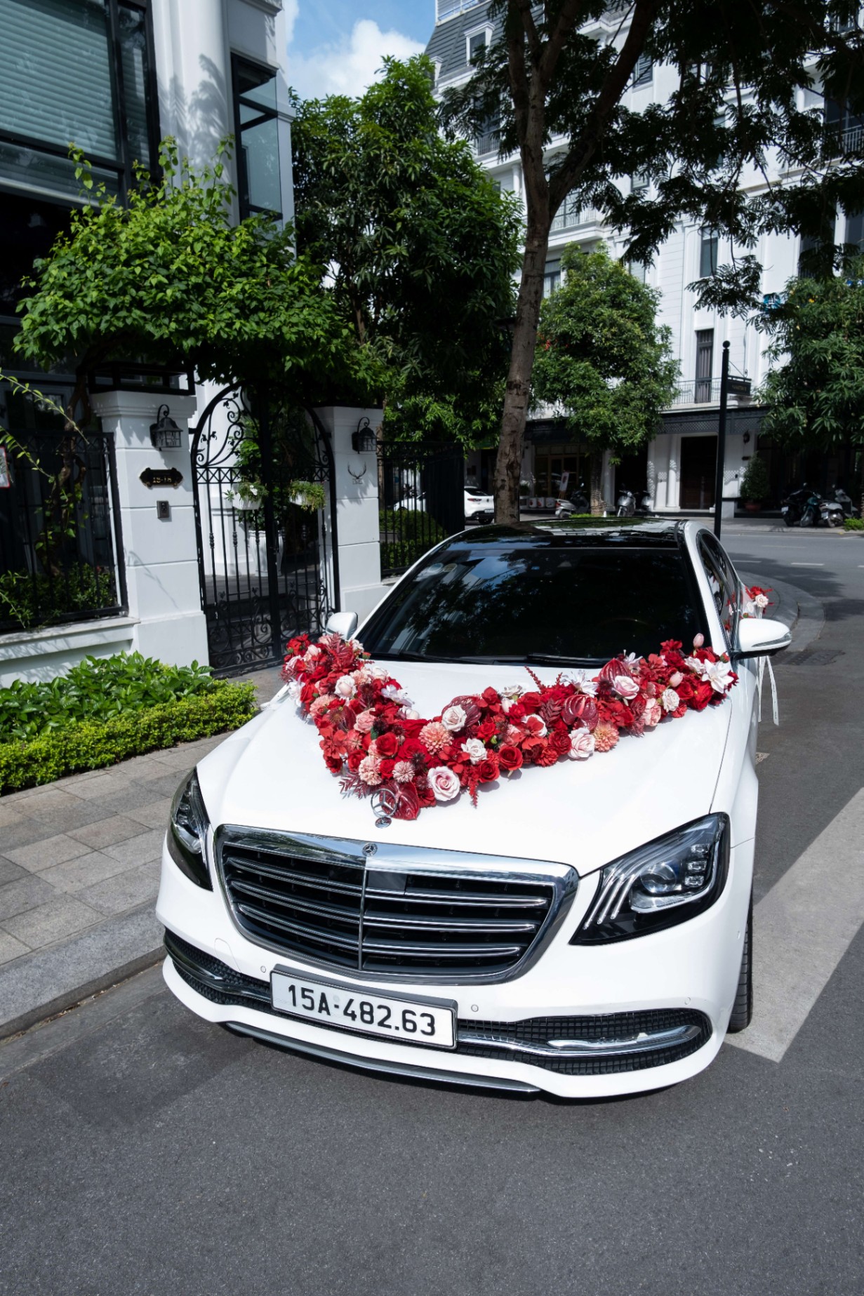 Wedding car - Old Rose