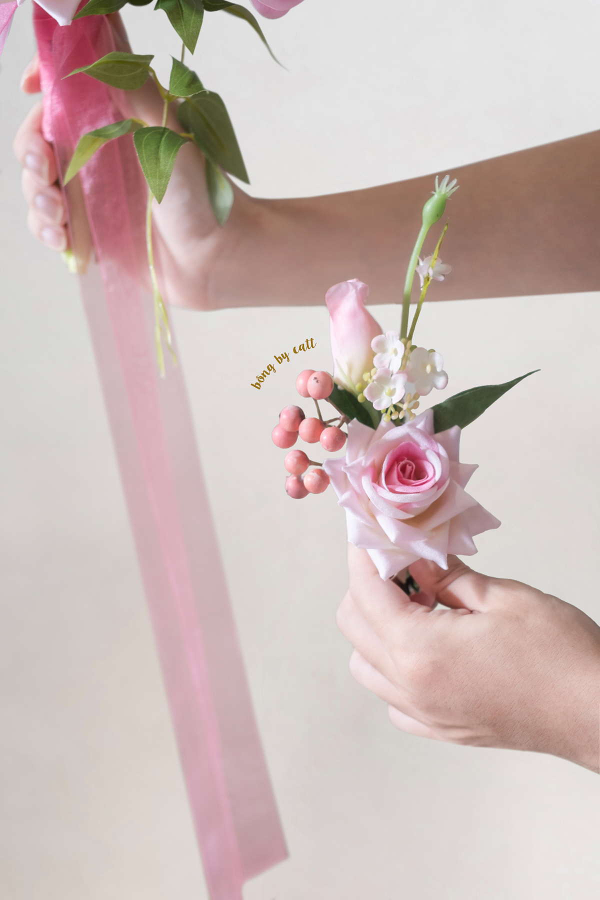 Wedding bouquet - Tulli - chú rể
