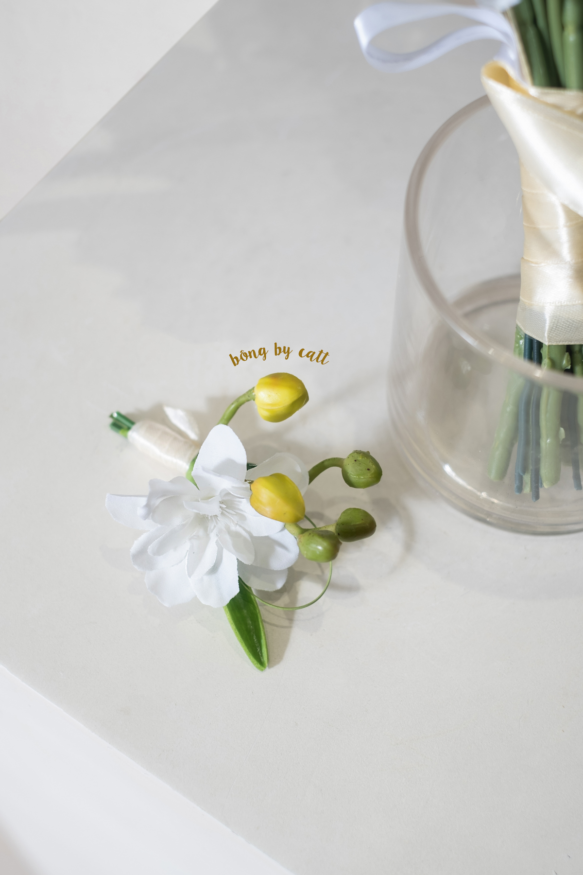 Wedding bouquet - Vow - chú rể