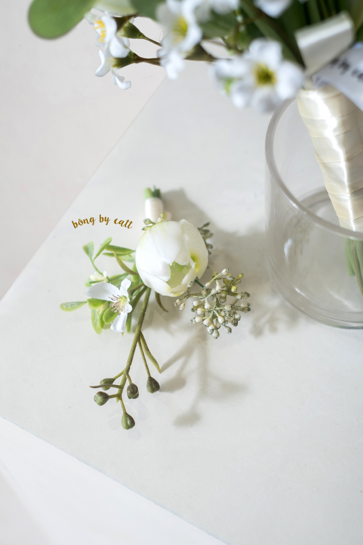 Wedding bouquet - Eternal - chú rể