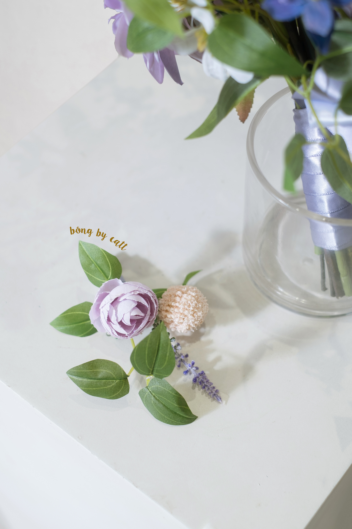 Wedding bouquet - Union - chú rể