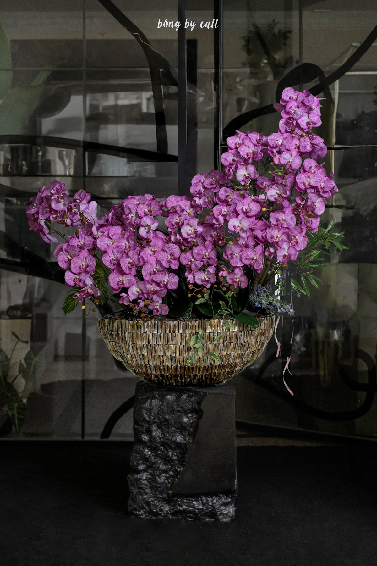Orchid - Purple 18 - Mosaic khảm trai