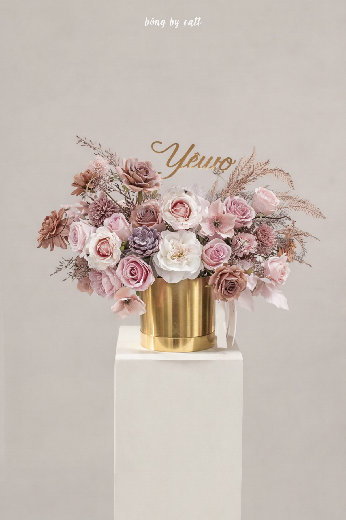 Blooming Zilyn - Woodrose L - gold