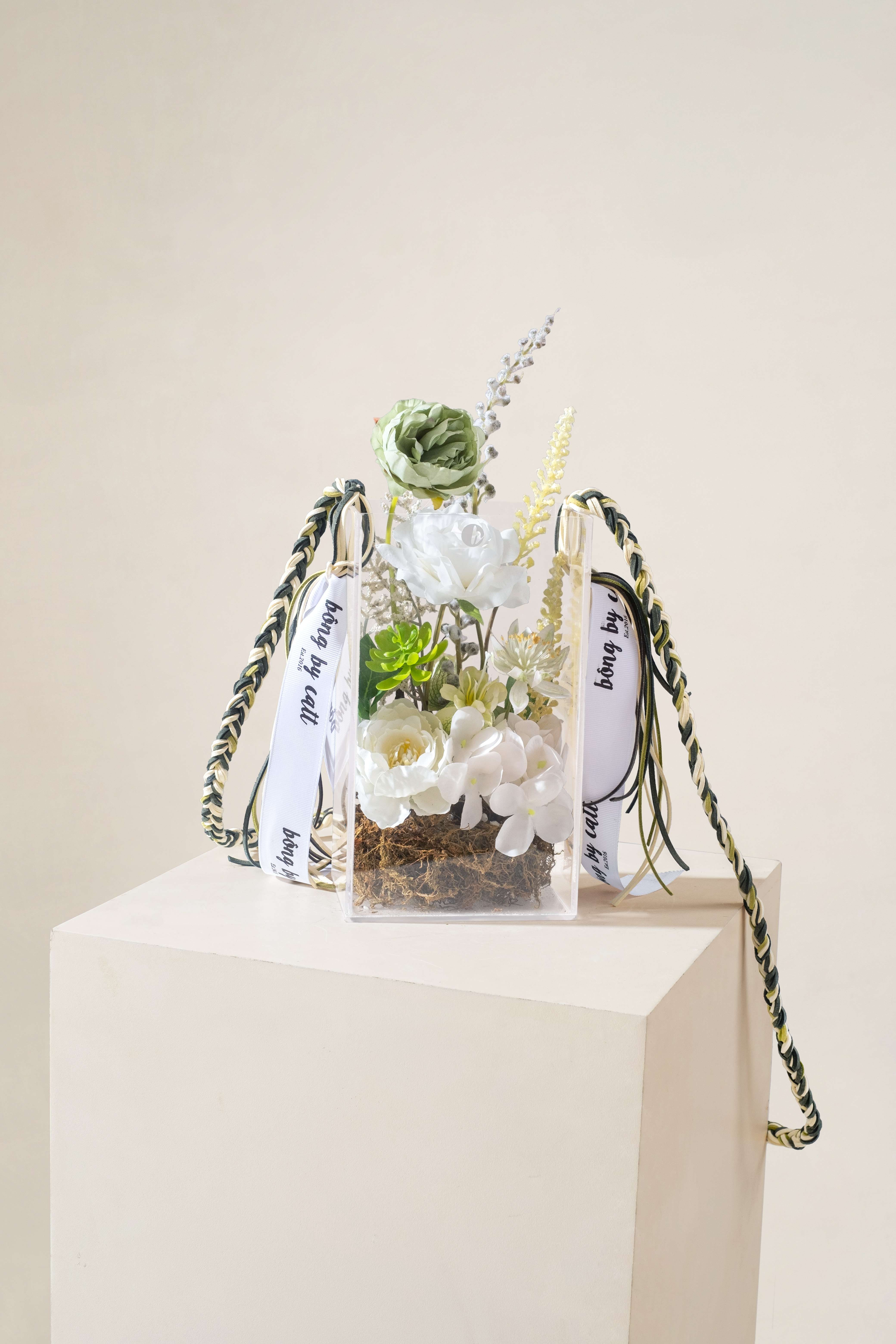 Flower Bag - Minty S