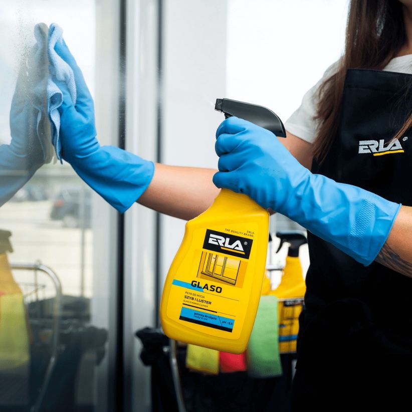 ERLA GLASO 750ML - CHẤT TẨY RỬA CHUYÊN DỤNG CHO CỬA SỔ KÍNH VÀ BỀ MẶT KÍNH