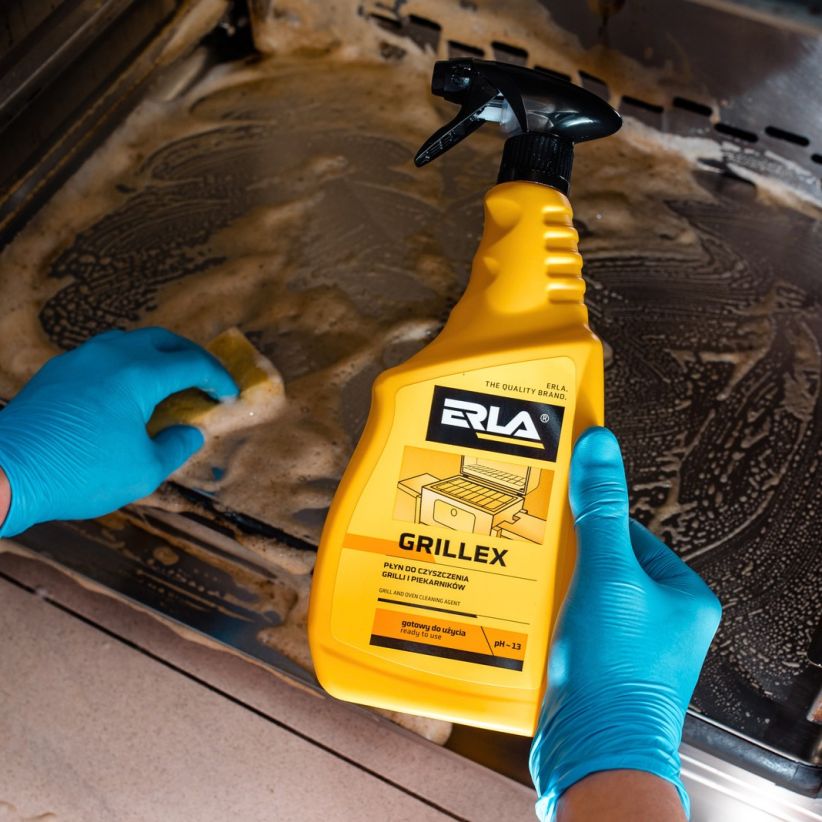 ERLA GRILLEX 750ML - CHẤT TẨY RỬA CHUYÊN DỤNG DÀNH CHO CÁC DỤNG CỤ NƯỚNG