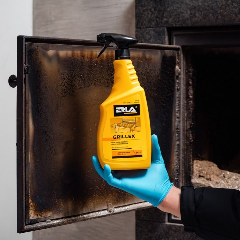 ERLA GRILLEX 750ML - CHẤT TẨY RỬA CHUYÊN DỤNG DÀNH CHO CÁC DỤNG CỤ NƯỚNG