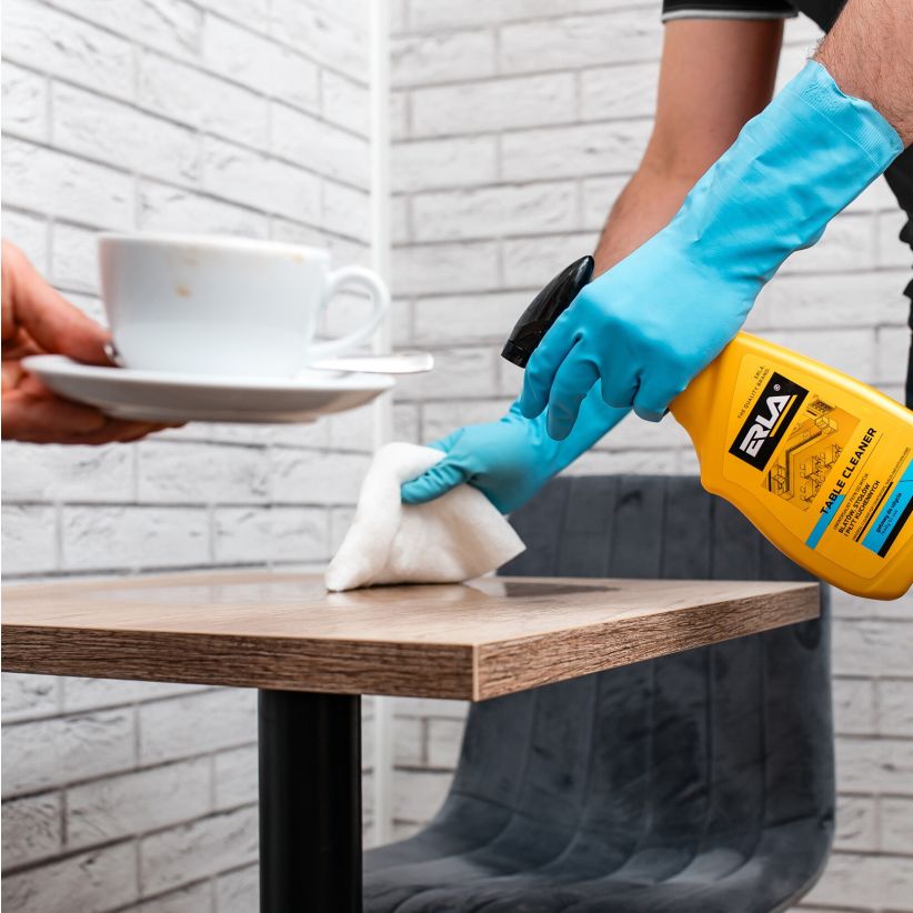 ERLA TABLE CLEANER 750ML - CHẤT TẨY RỬA CHUYÊN DỤNG CHO BỀ MẶT BÀN ĂN VÀ BẾP