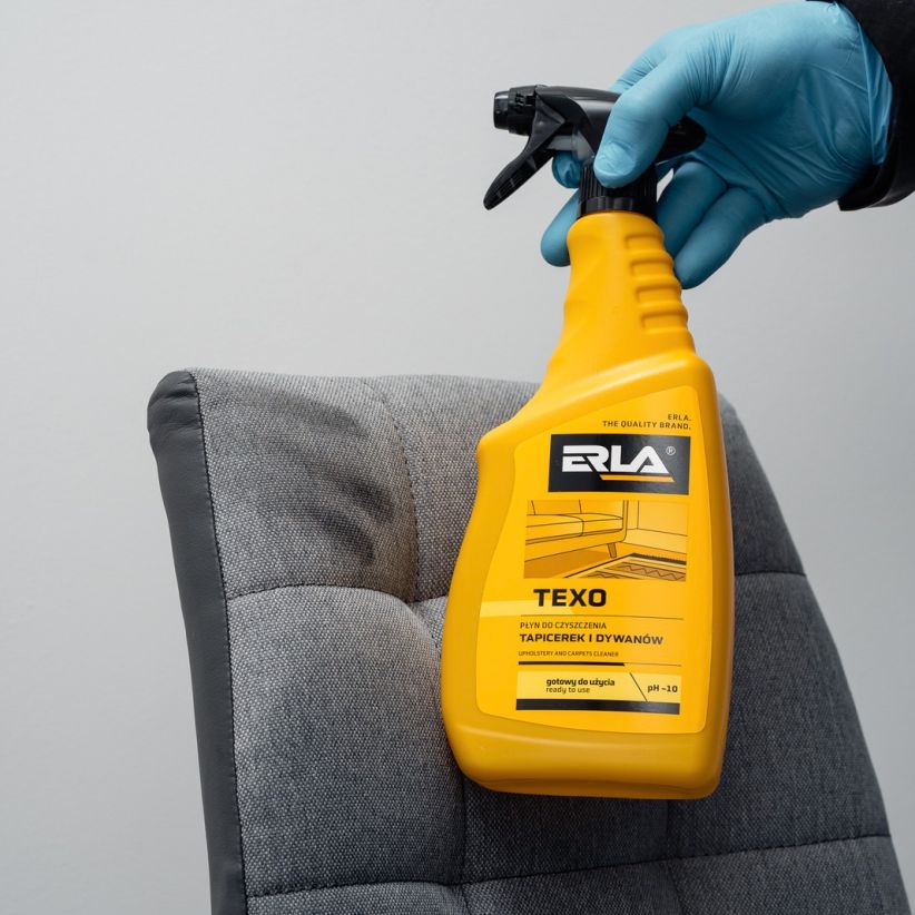 ERLA TEXO 750ML - CHẤT TẨY RỬA CHUYÊN DỤNG CHO BỀ MẶT CHẤT LIỆU VẢI VÀ DA