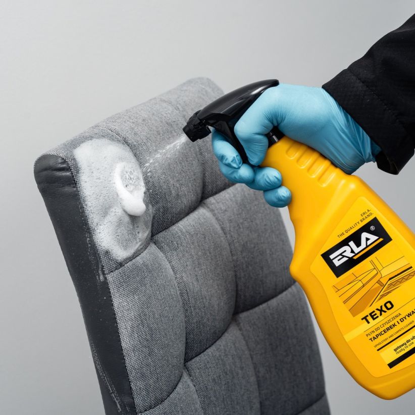 ERLA TEXO 750ML - CHẤT TẨY RỬA CHUYÊN DỤNG CHO BỀ MẶT CHẤT LIỆU VẢI VÀ DA