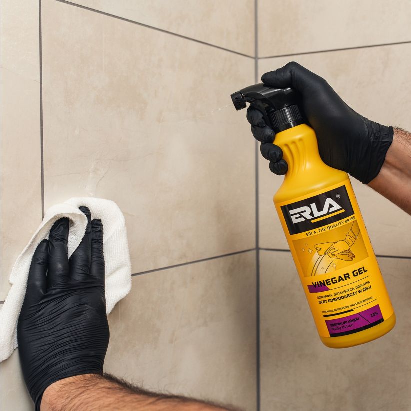ERLA VINEGAR GEL 1L - CHẤT TẨY RỬA CHUYÊN DỤNG CHO CÁC BỀ MẶT KHÁC NHAU