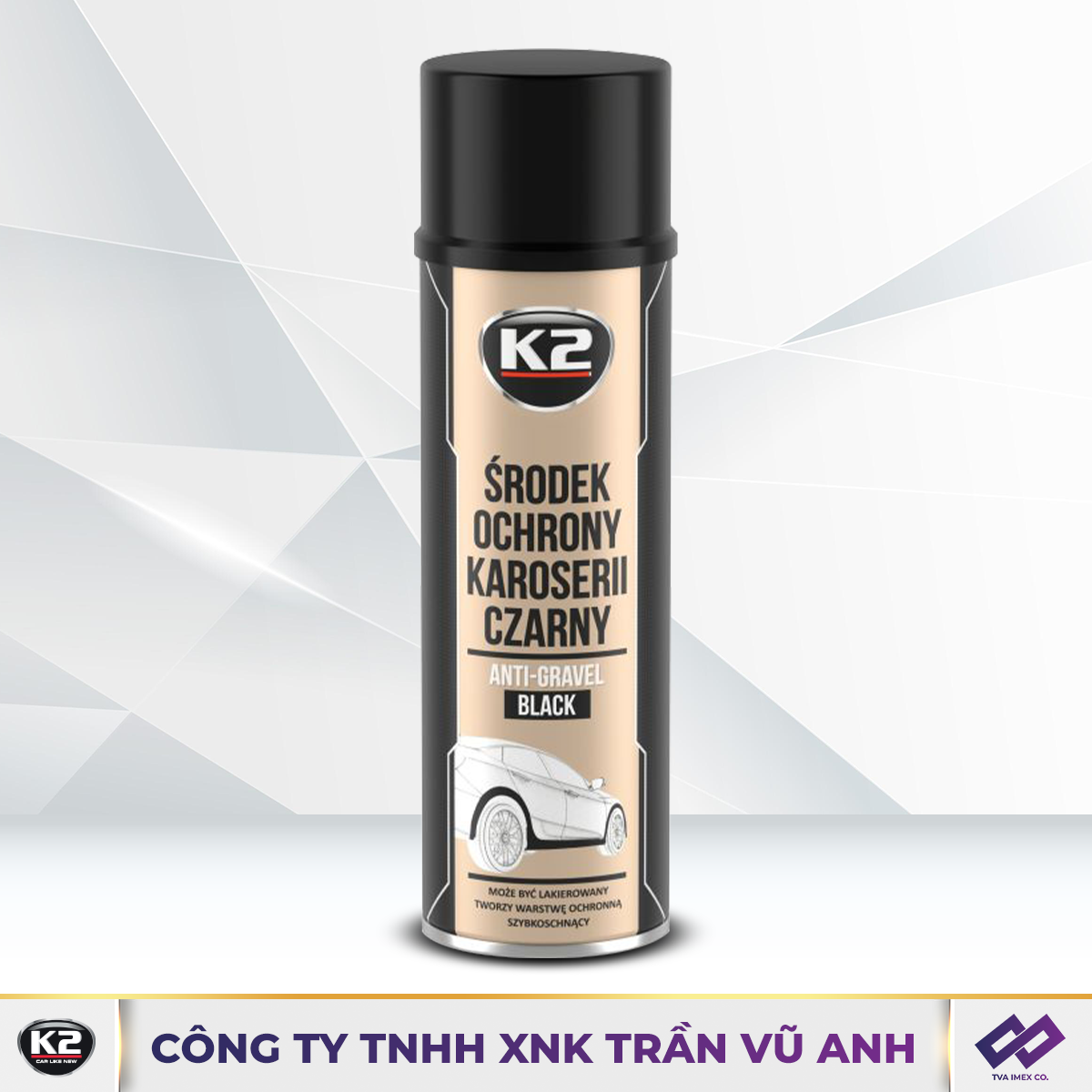 K2 ANTI GRAVEL 1L - PHỦ GẦM Ô TÔ - K3