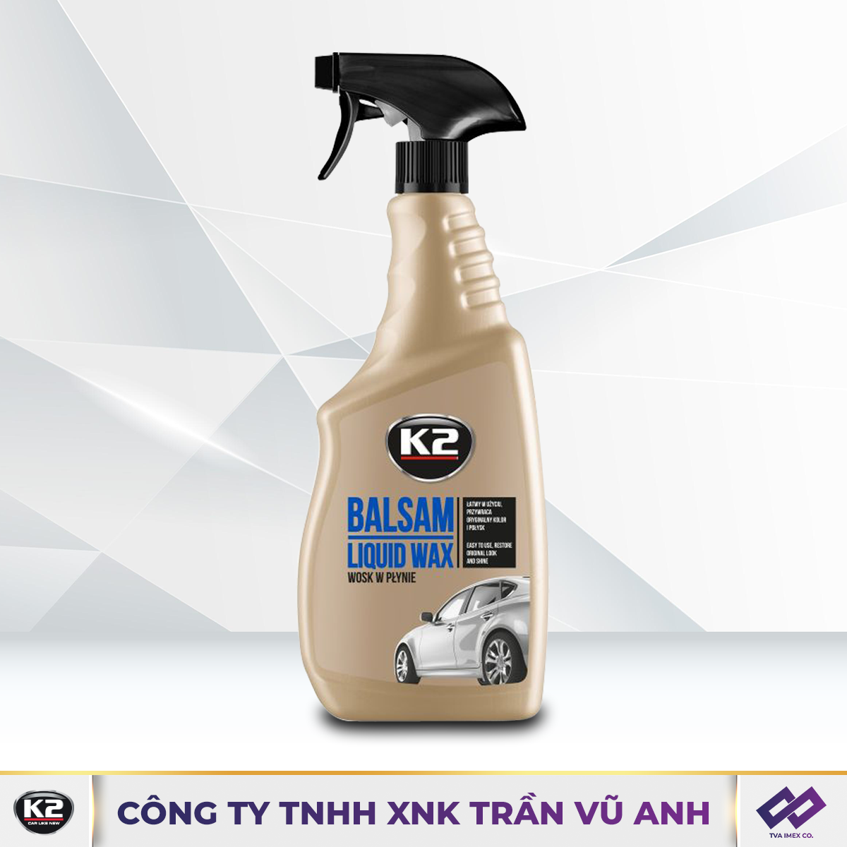 K2 BALSAM 700ML - CHAI ĐÁNH BÓNG XE - K77