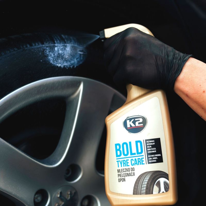 K2 BOLD 700ML - CHAI XỊT DƯỠNG VỎ XE, DUY TRÌ ĐỘ ĐÀN HỒI - K57