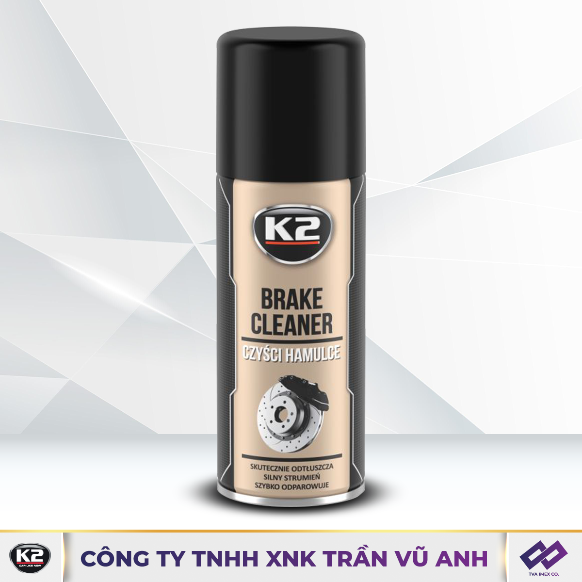 K2 BRAKE CLEANER 400ML - VỆ SINH BỐ THẮNG - K7