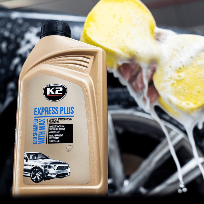 K2 EXPRESS PLUS 1L - CHAI DUNG DỊCH RỬA XE TỔNG HỢP - K78